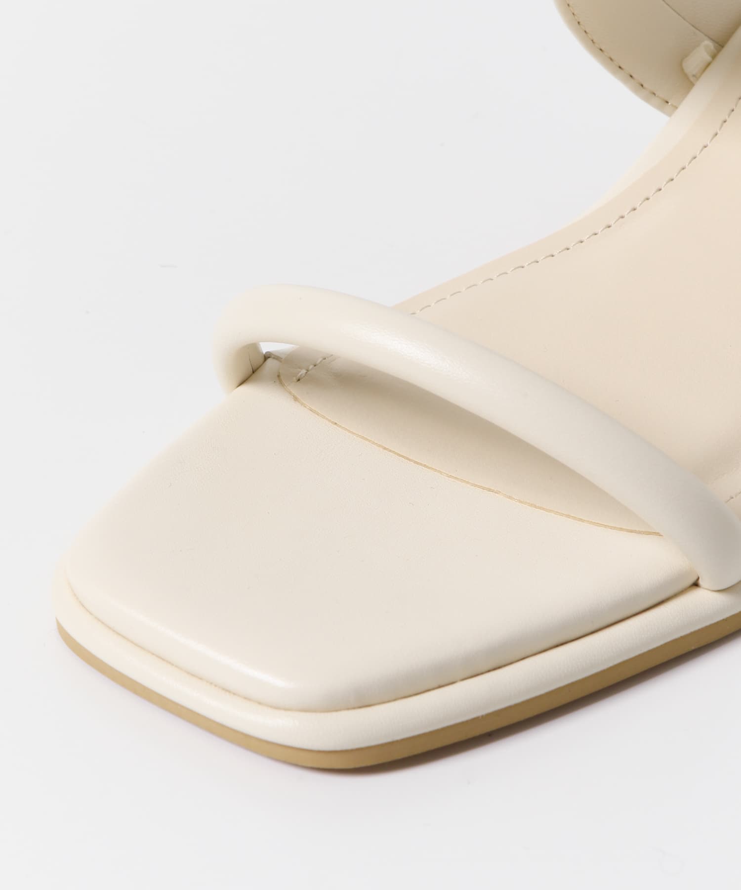 ダブルバンドサンダル IVORY S