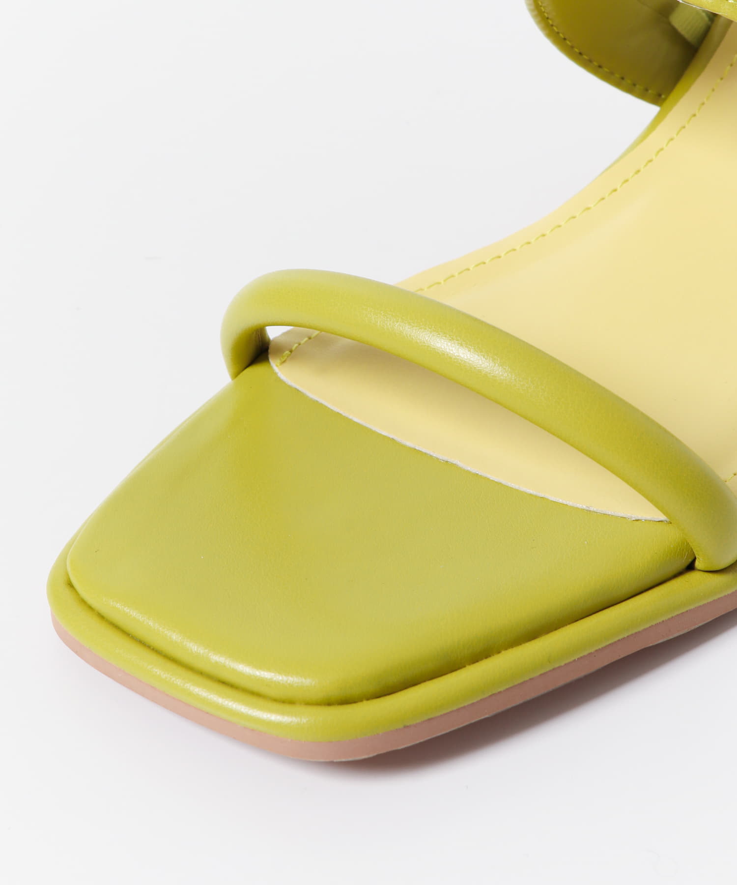 ダブルバンドサンダル LIME YEL S