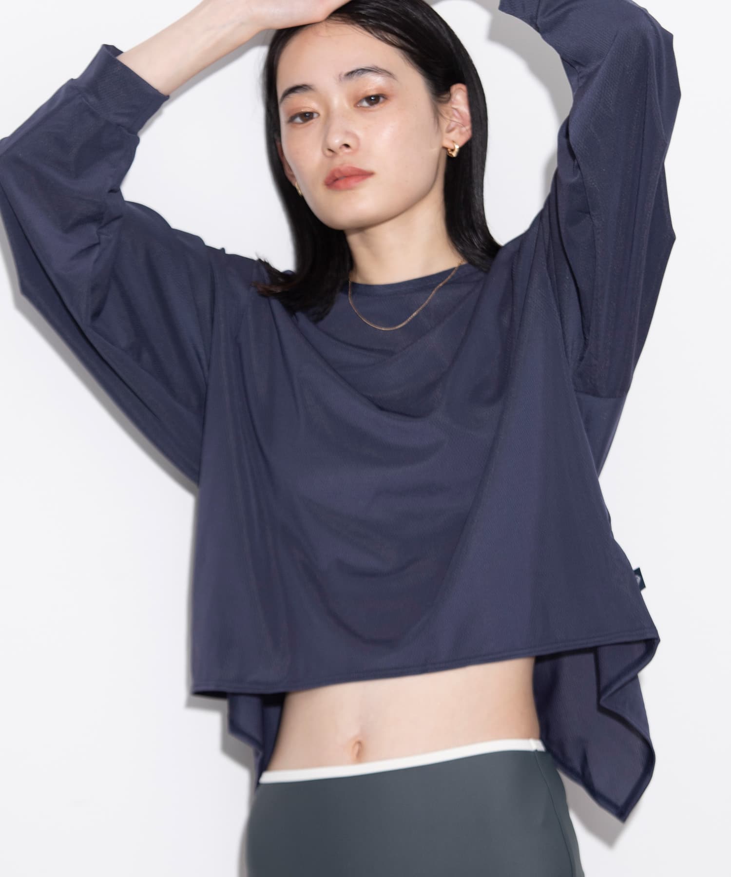 身長：168cm サイズ：one