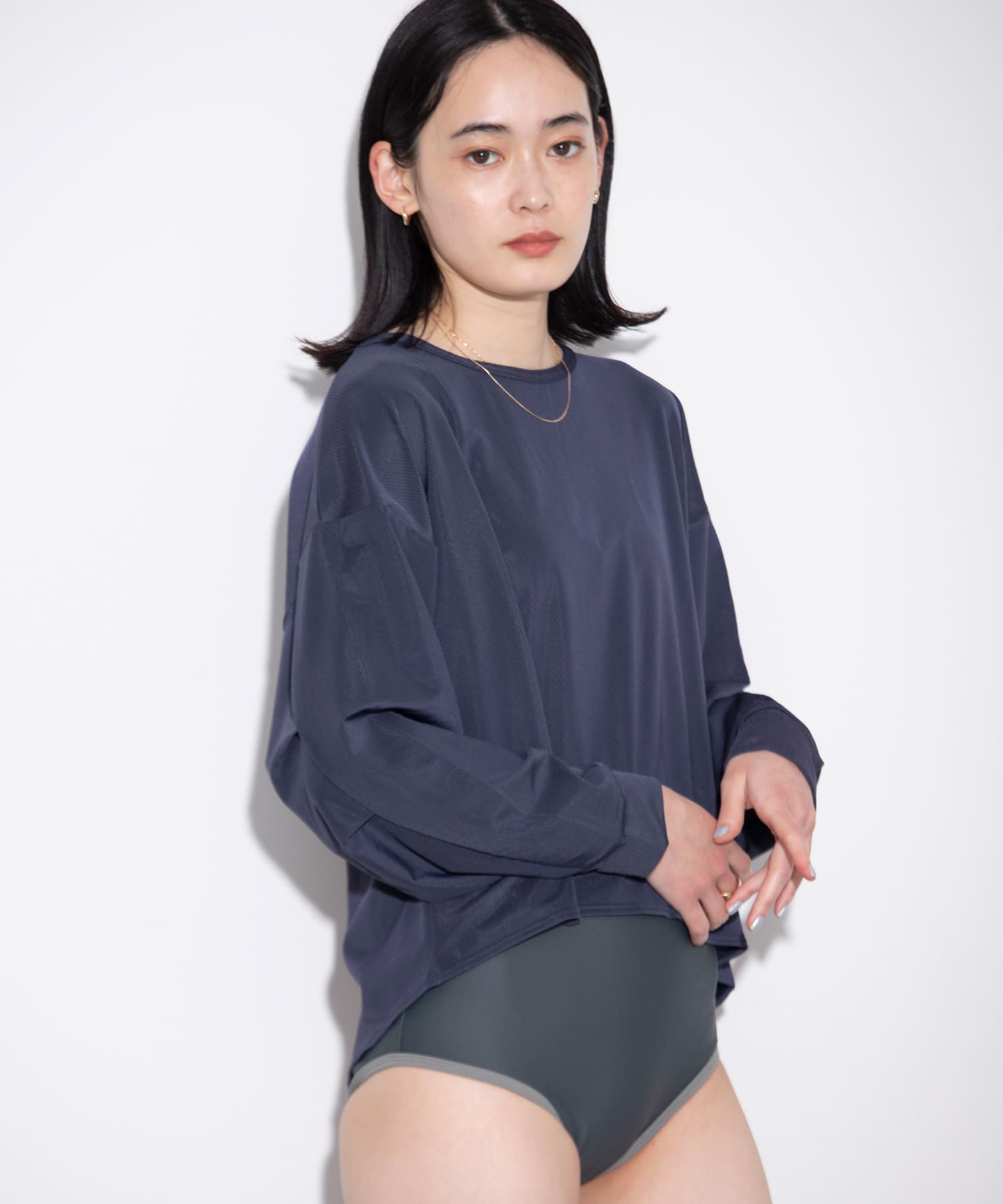 身長：168cm サイズ：one