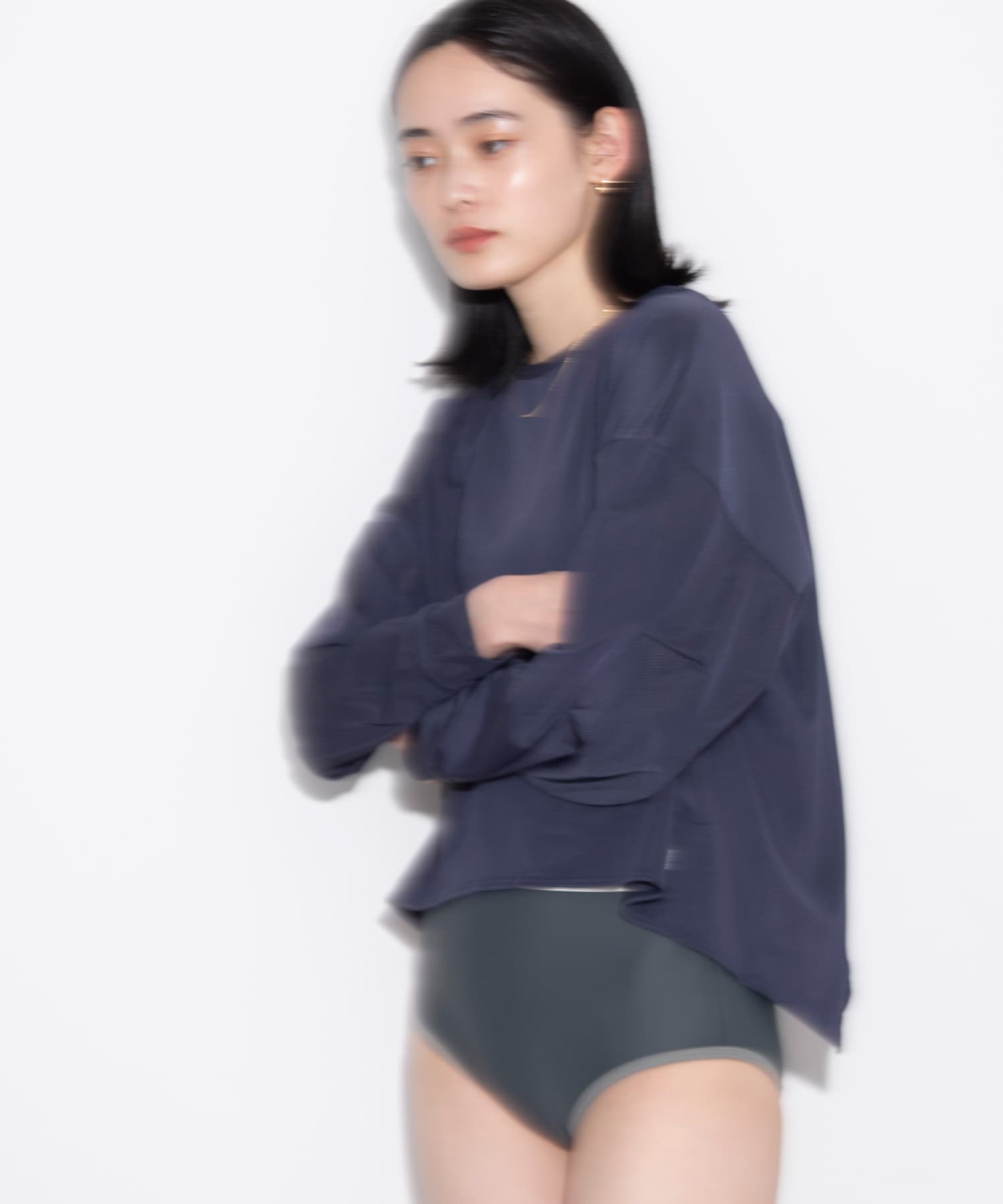 身長：168cm サイズ：one