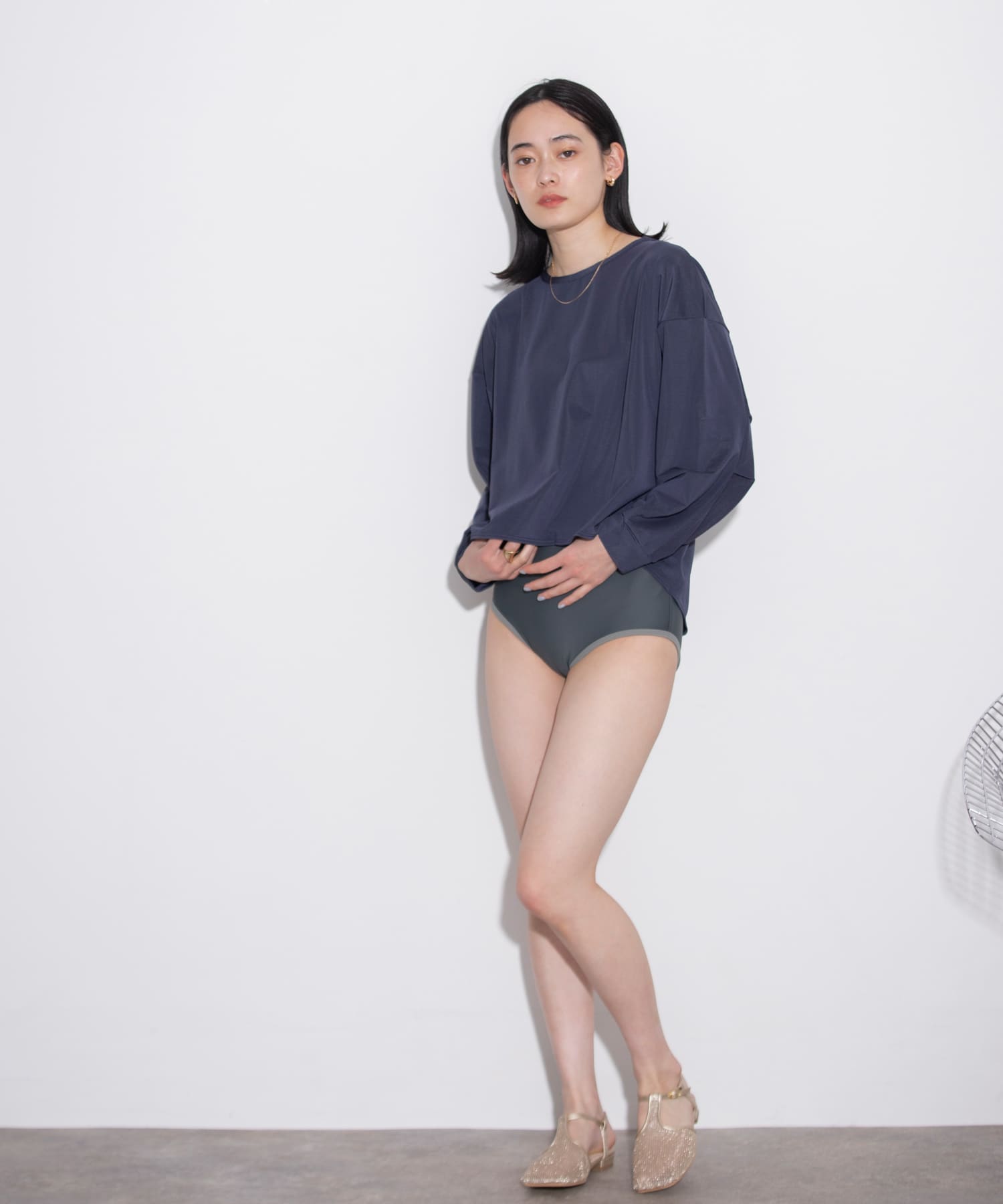 身長：168cm サイズ：one