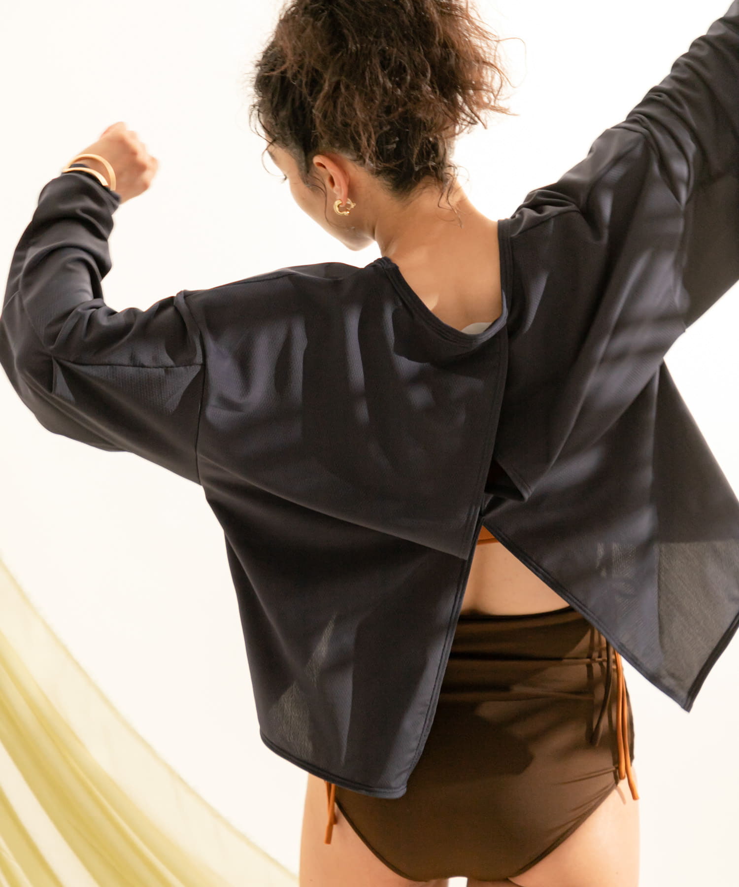 身長：166cm サイズ：one