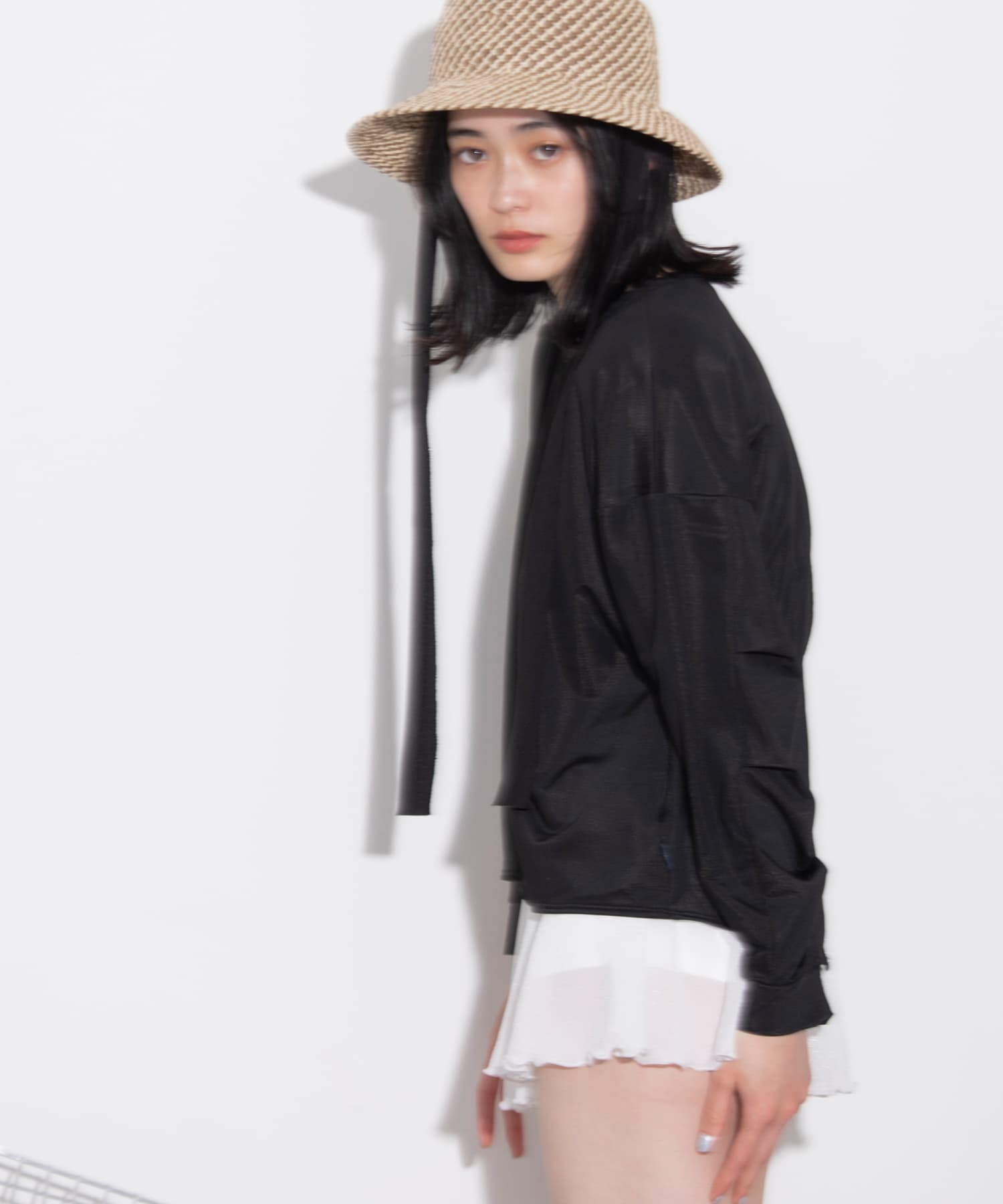 身長：168cm サイズ：one