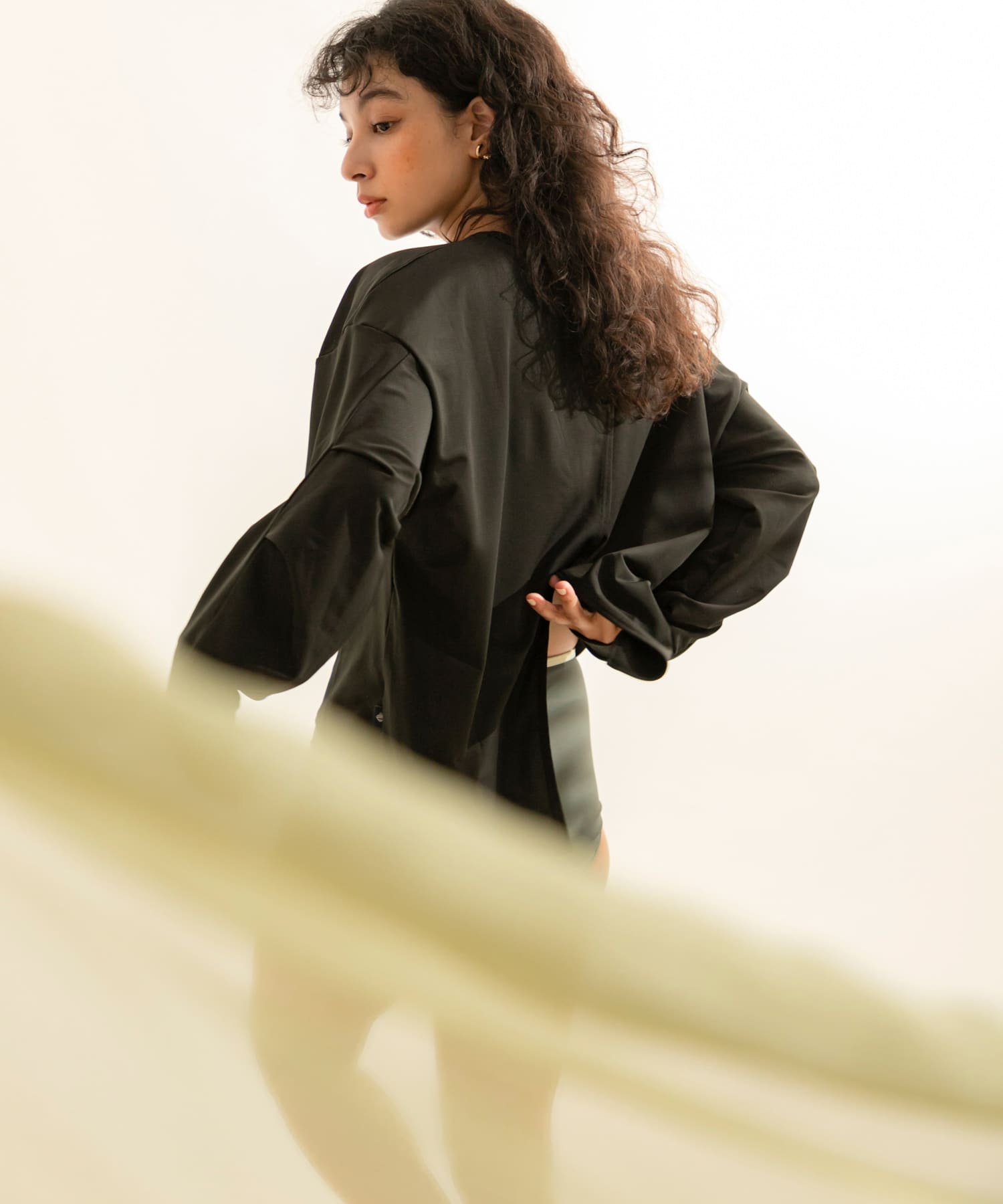 身長：166cm サイズ：one