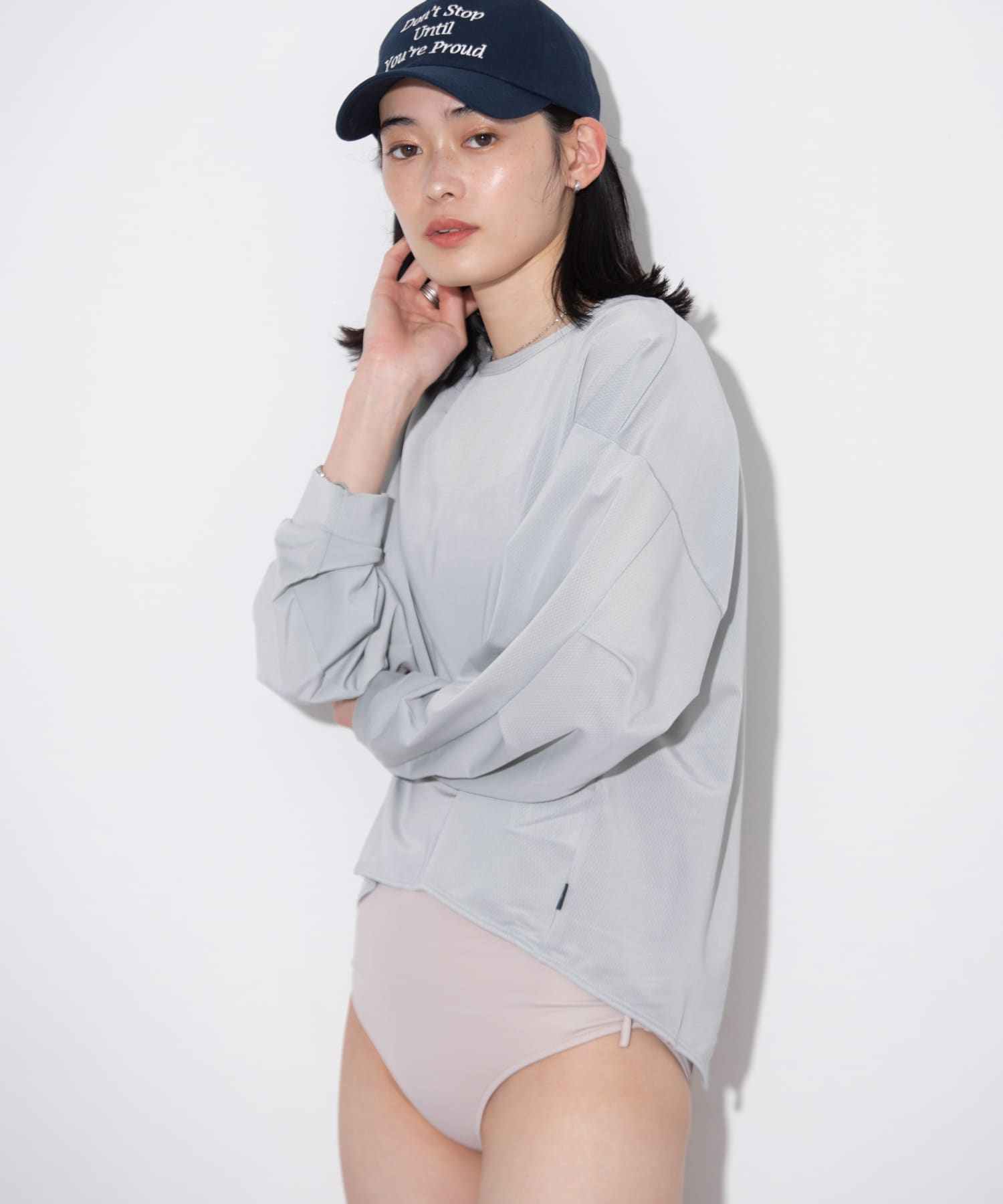 身長：168cm サイズ：one