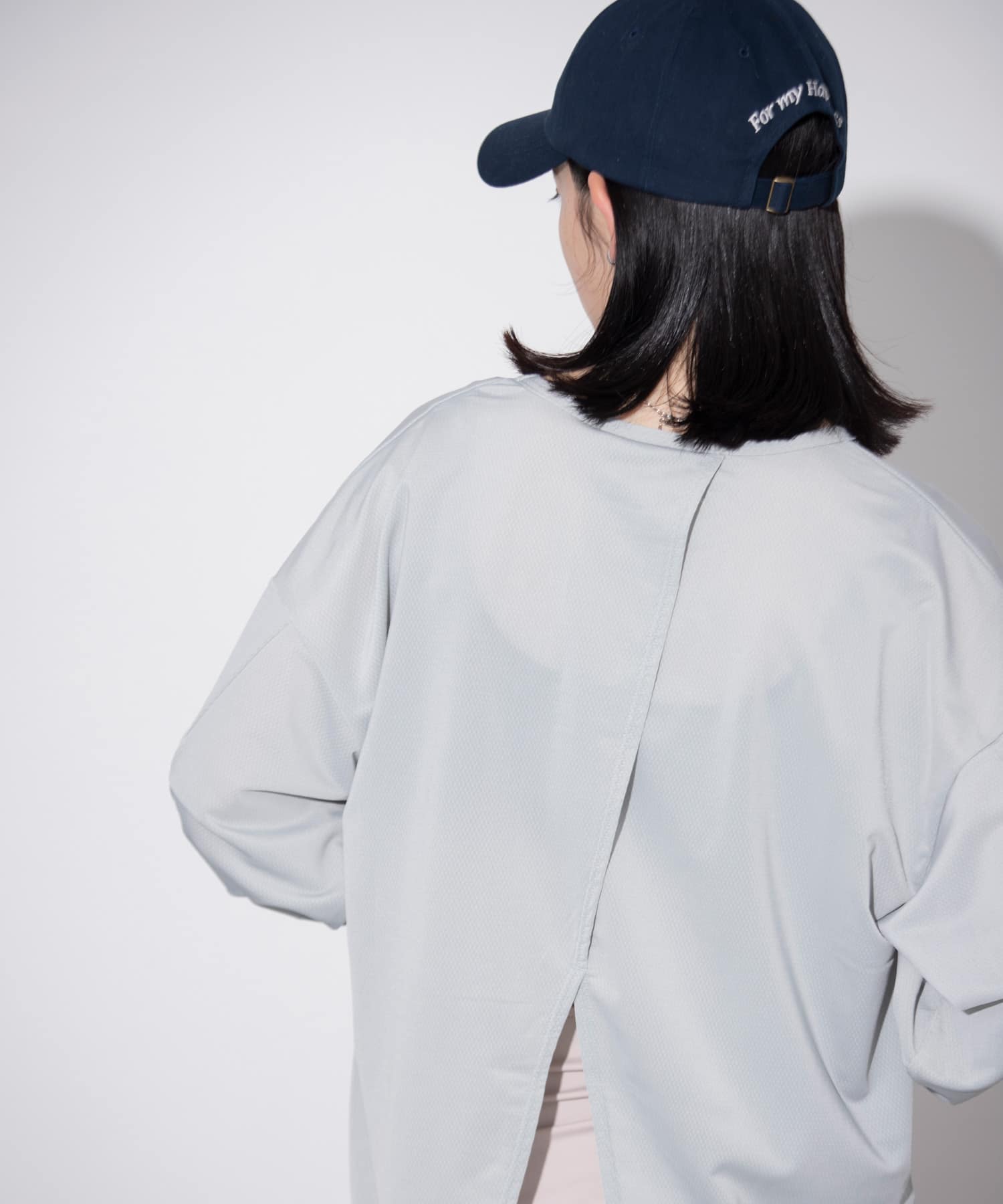 身長：168cm サイズ：one