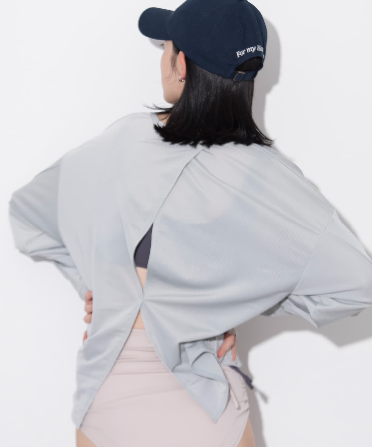 身長：168cm サイズ：one