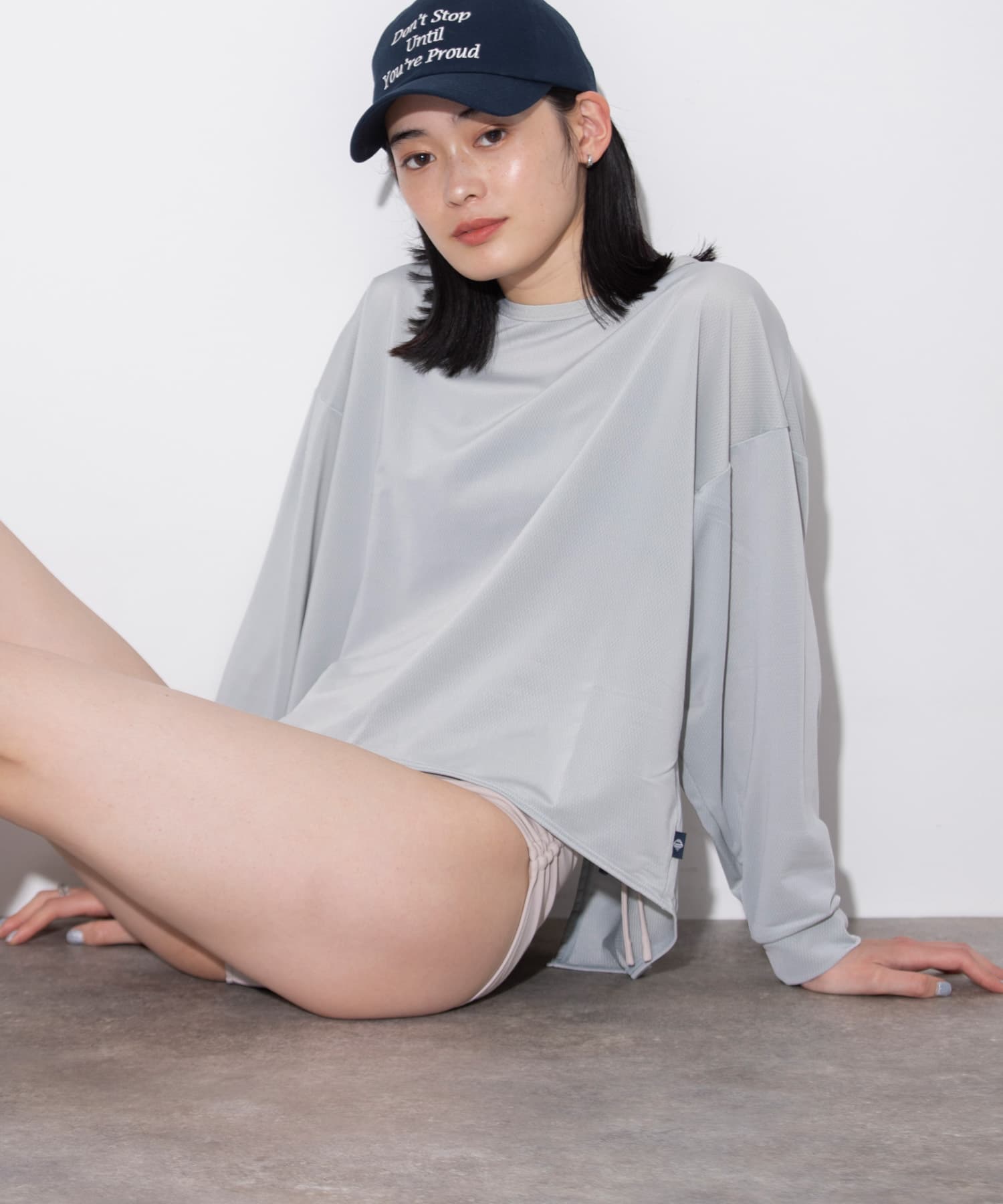 身長：168cm サイズ：one