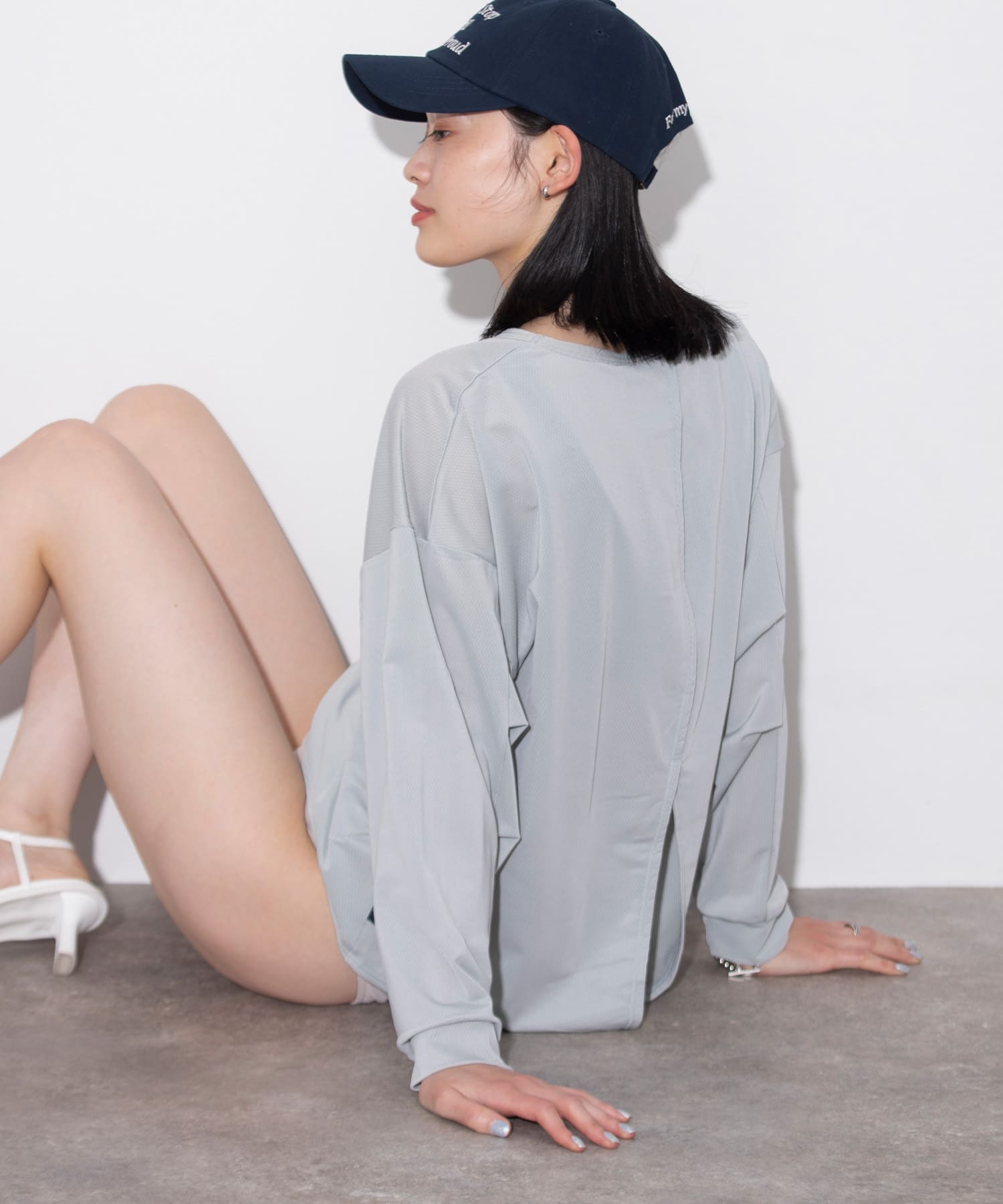 身長：168cm サイズ：one