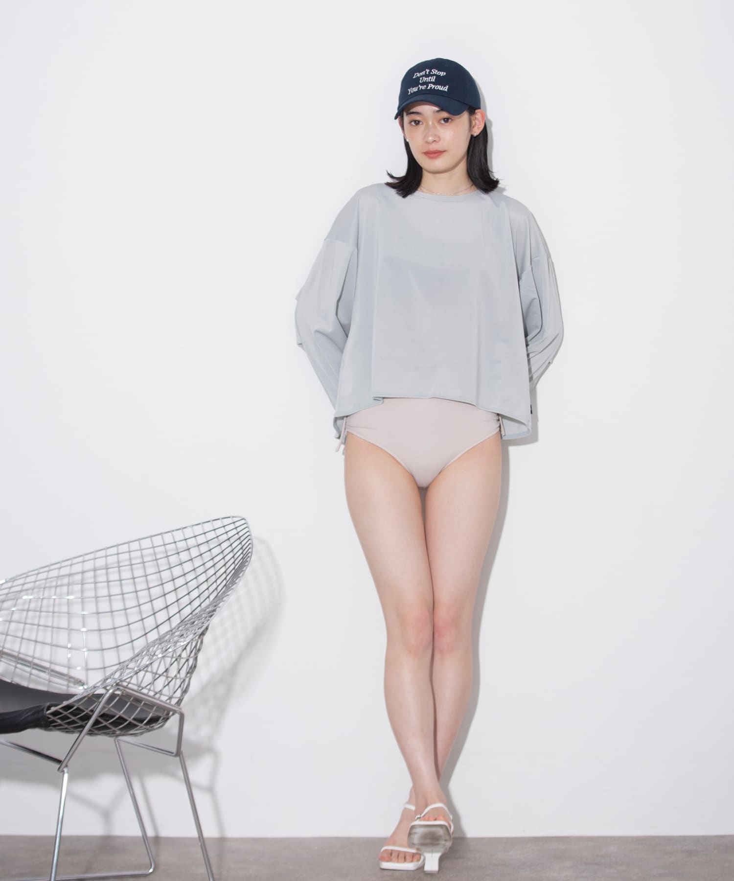 身長：168cm サイズ：one