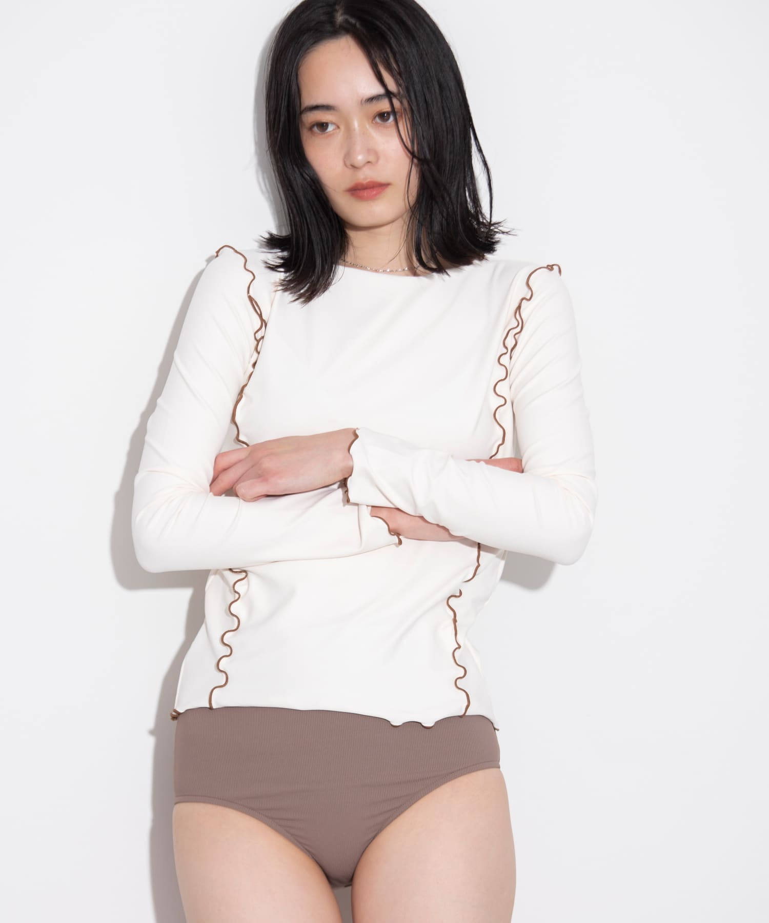 身長：168cm サイズ：one