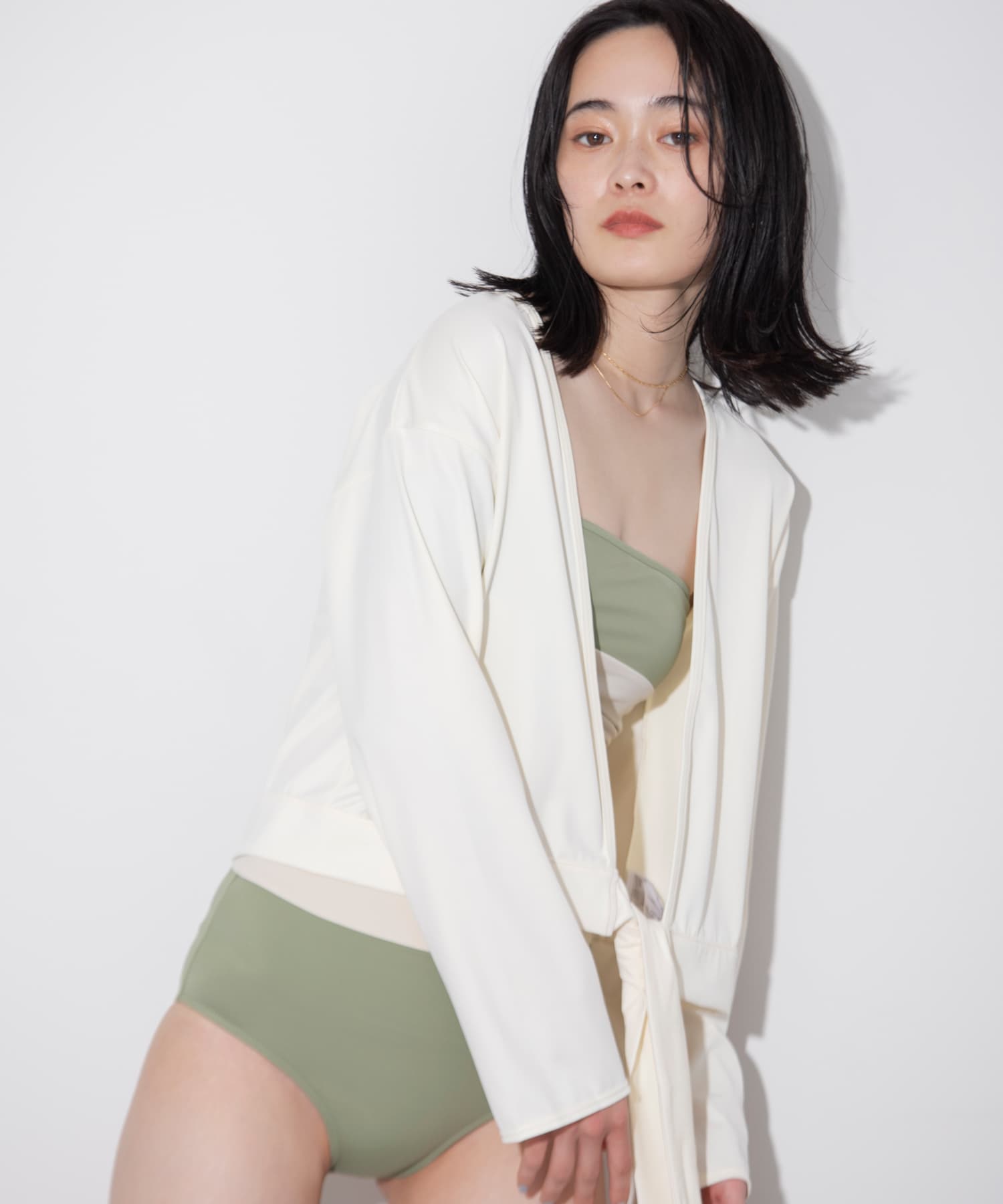 身長：168cm サイズ：one