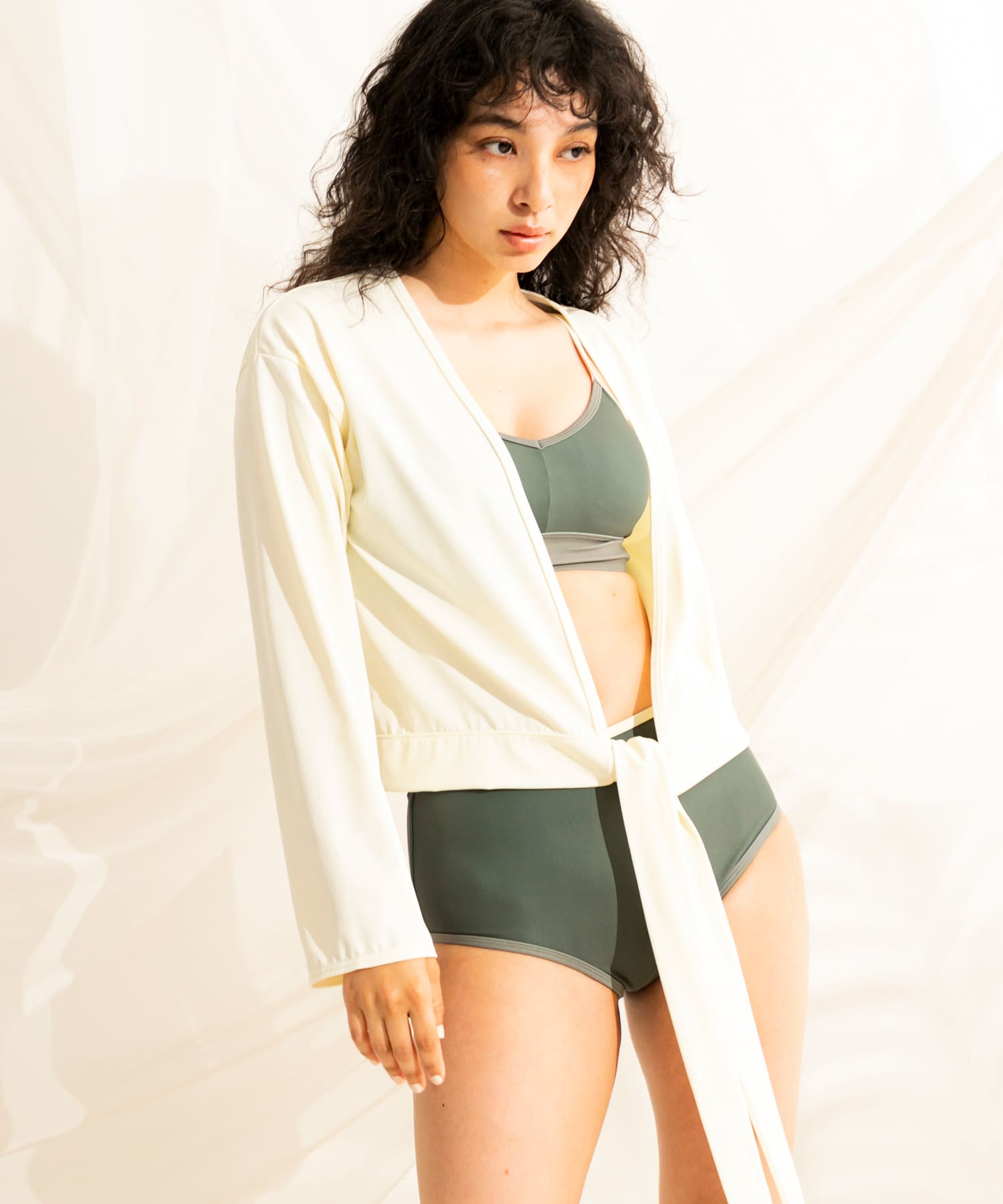 身長：166cm サイズ：one