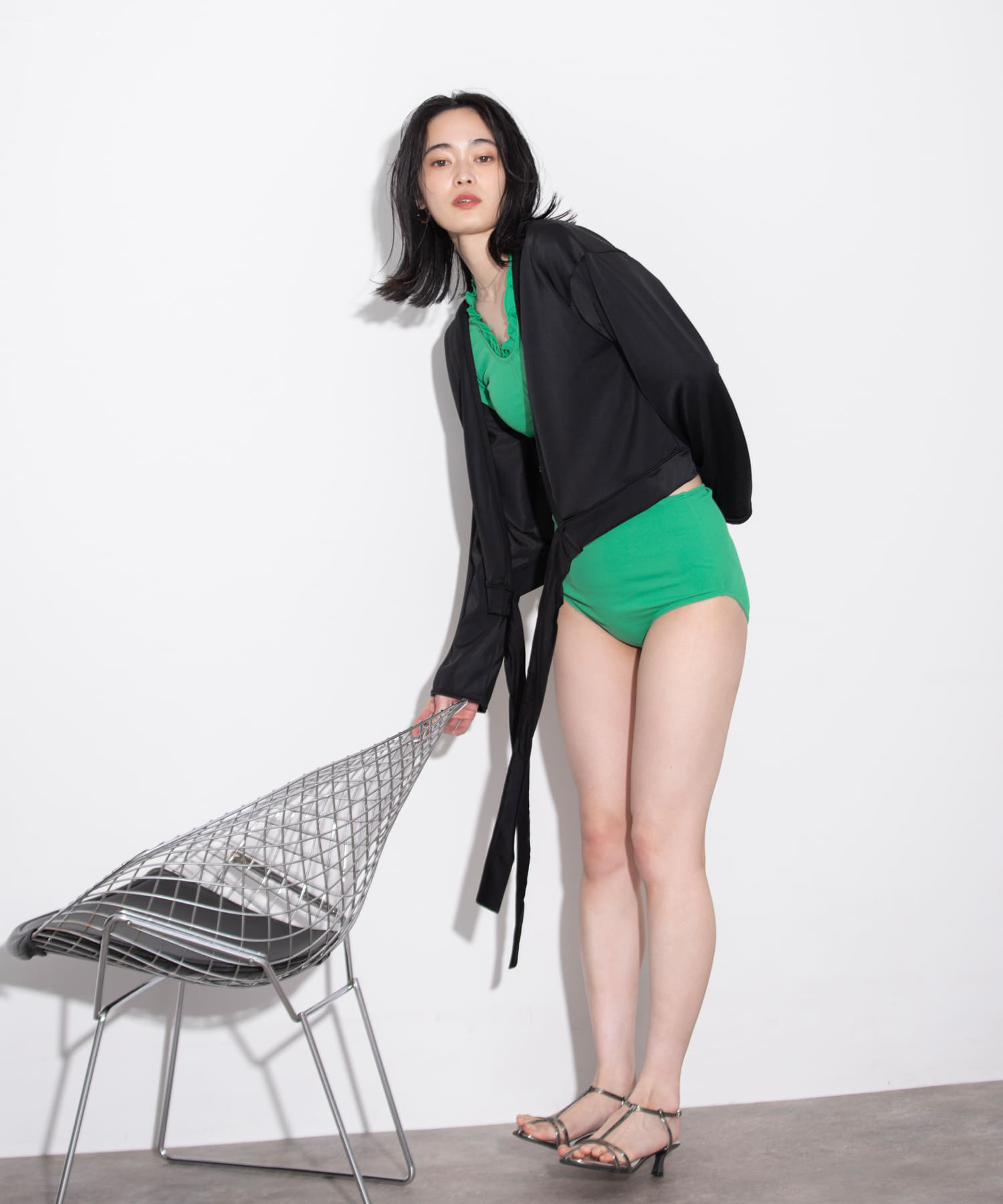 身長：168cm サイズ：one