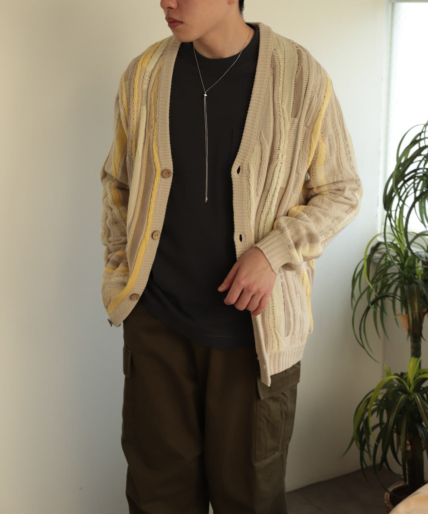 身長：182cm サイズ：L