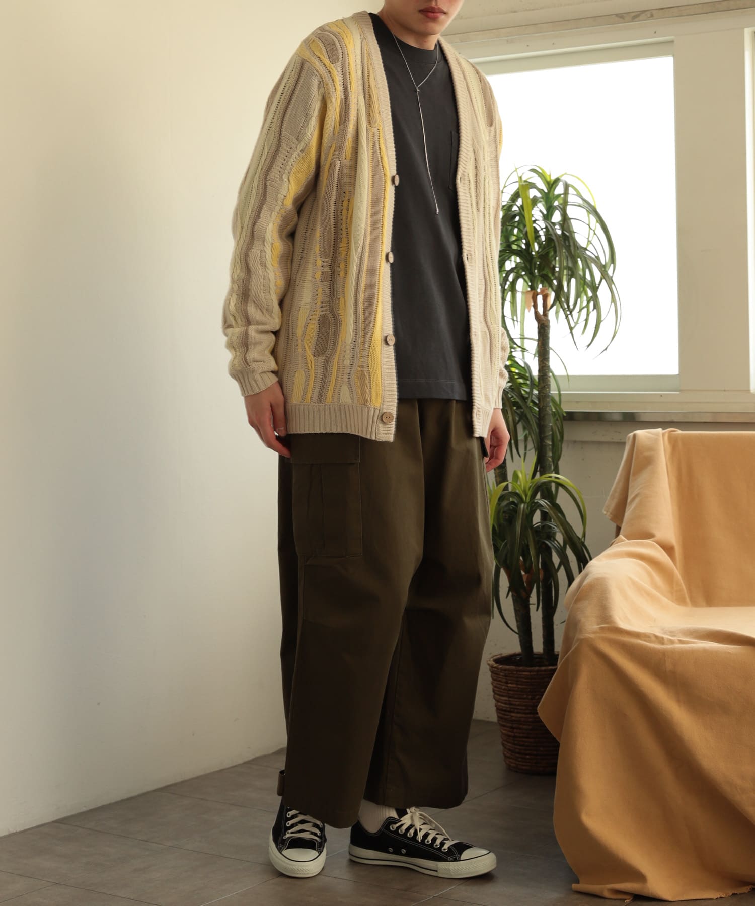 身長：172cm サイズ：L