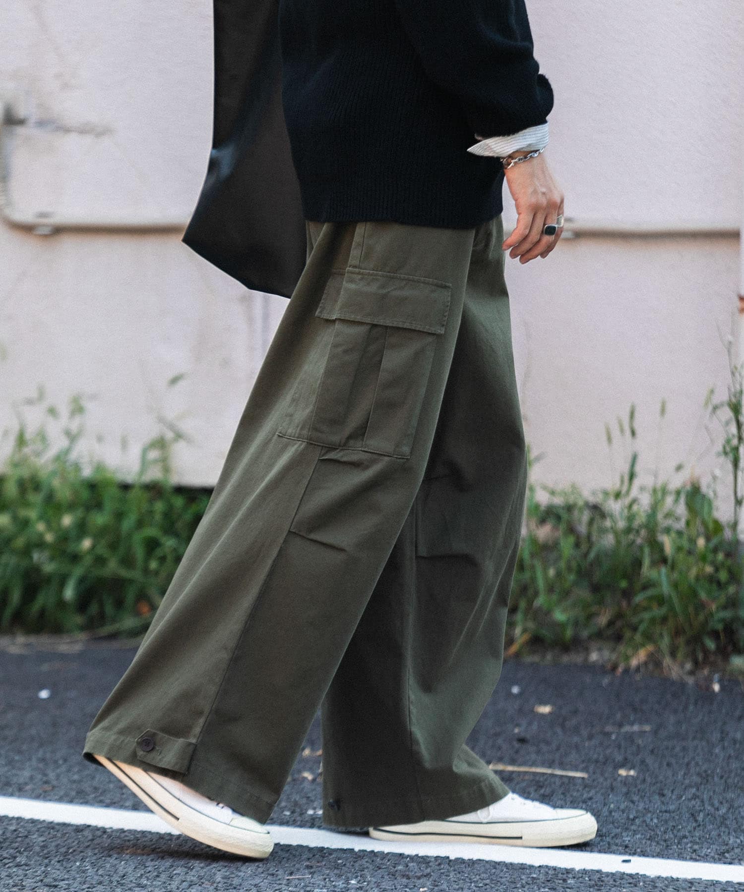 身長：181cm サイズ：L