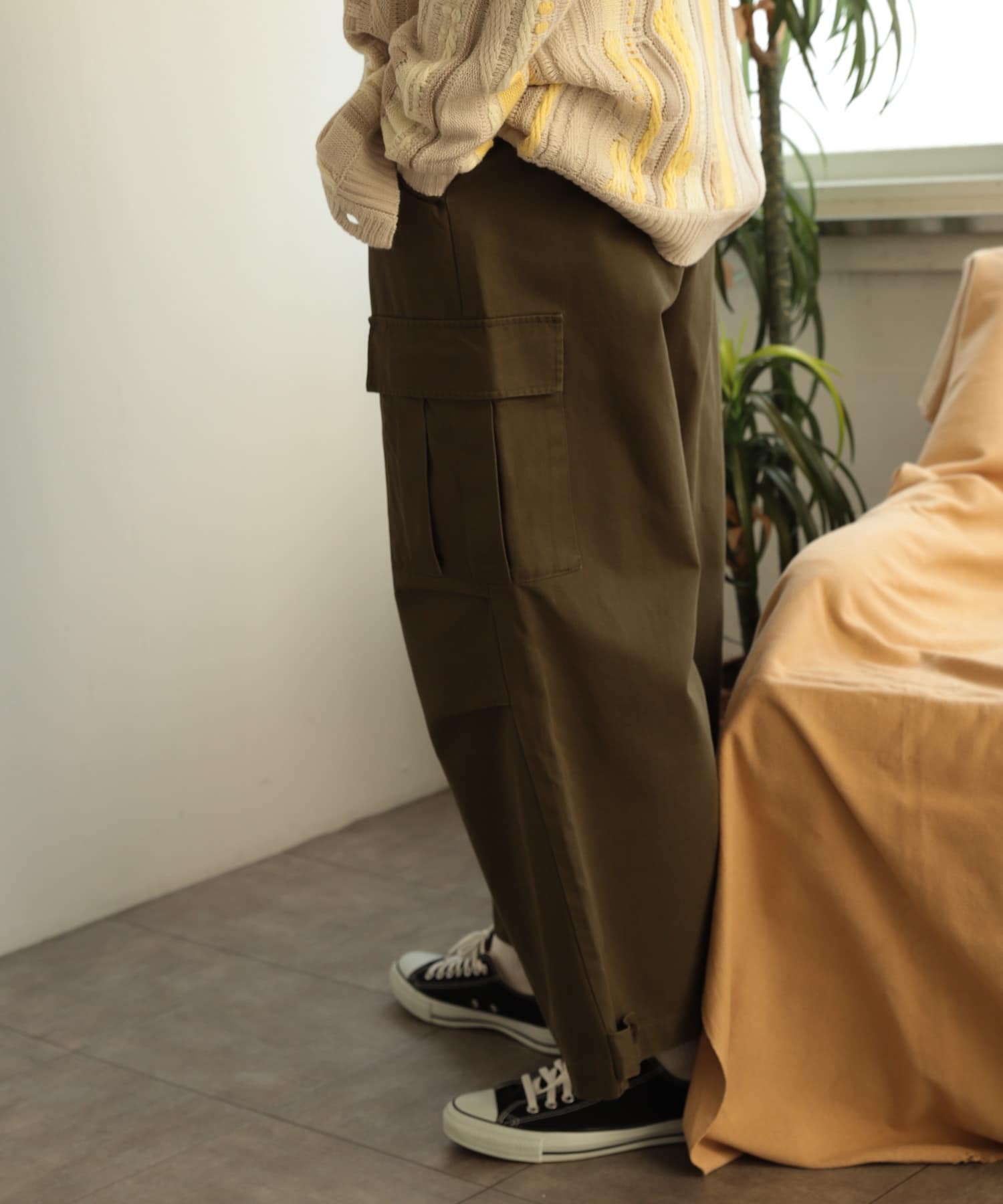 身長：182cm サイズ：L