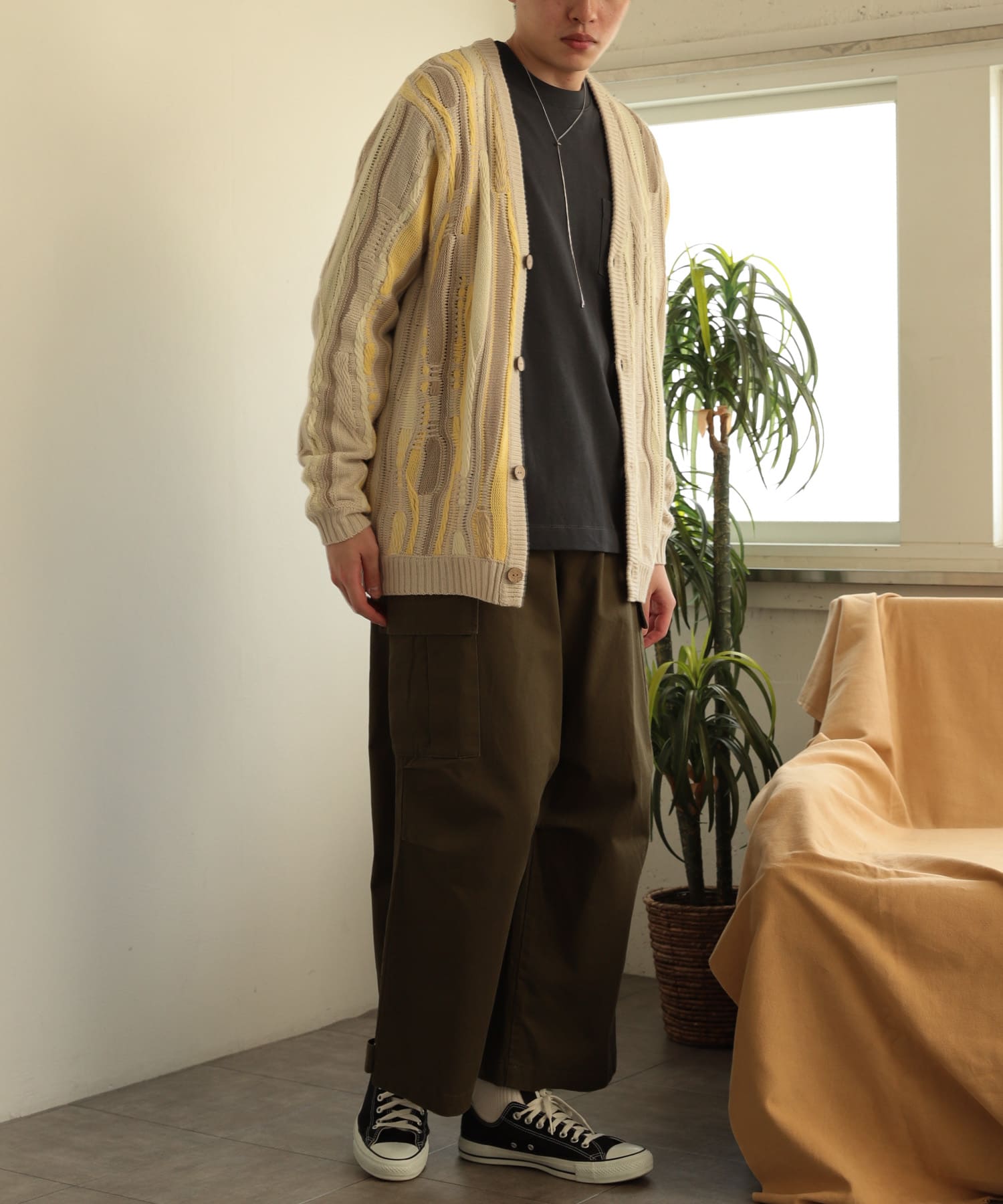 身長：182cm サイズ：L