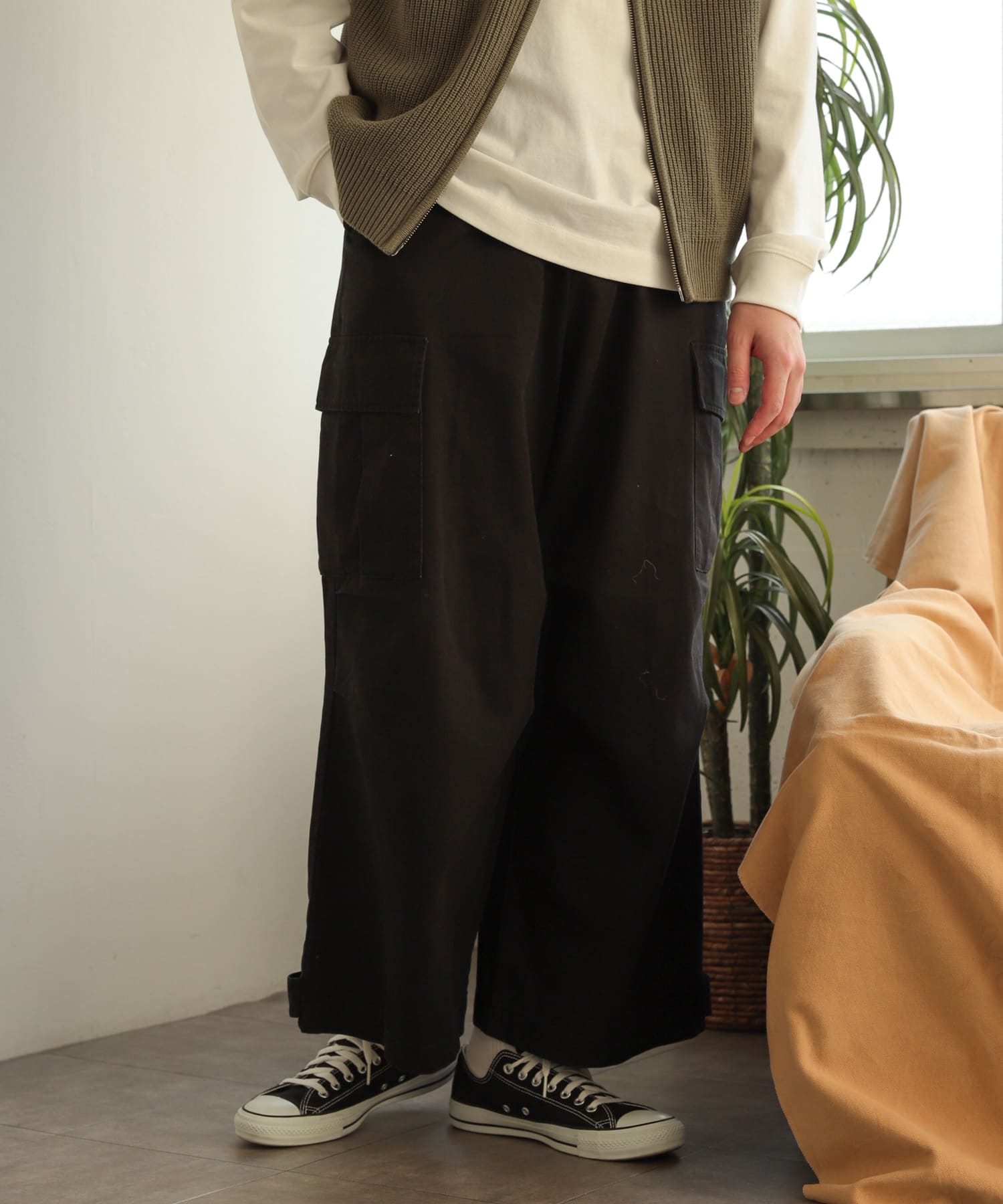 身長：182cm サイズ：L