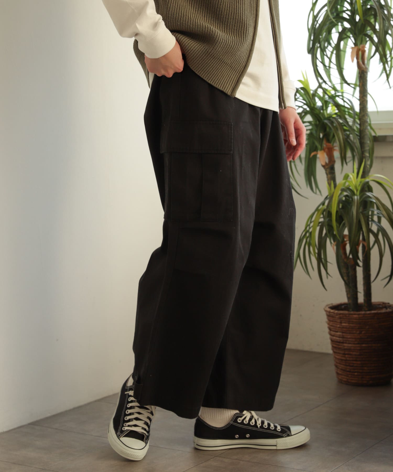 身長：182cm サイズ：L