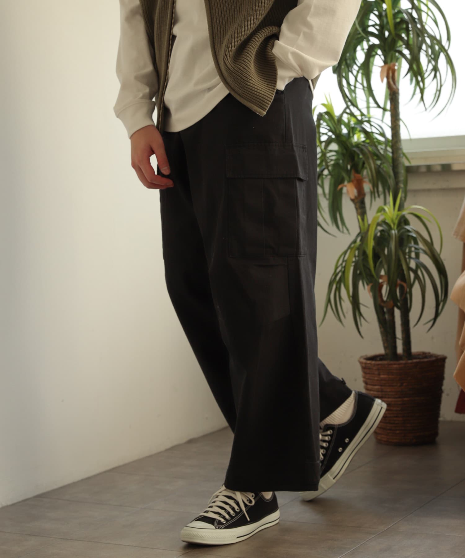 身長：182cm サイズ：L