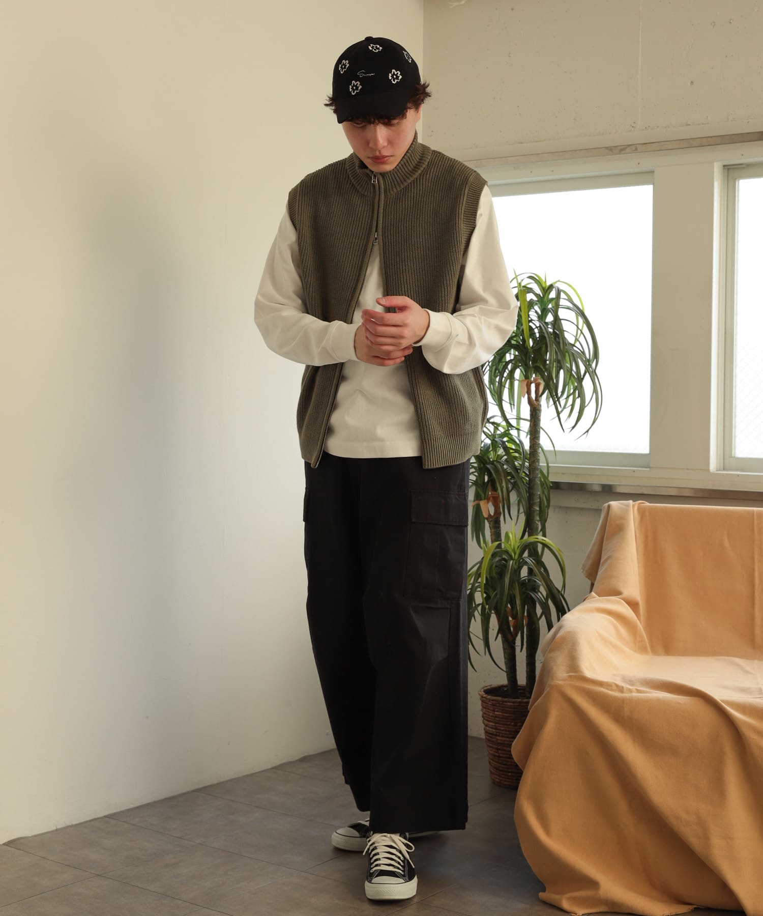 身長：182cm サイズ：L