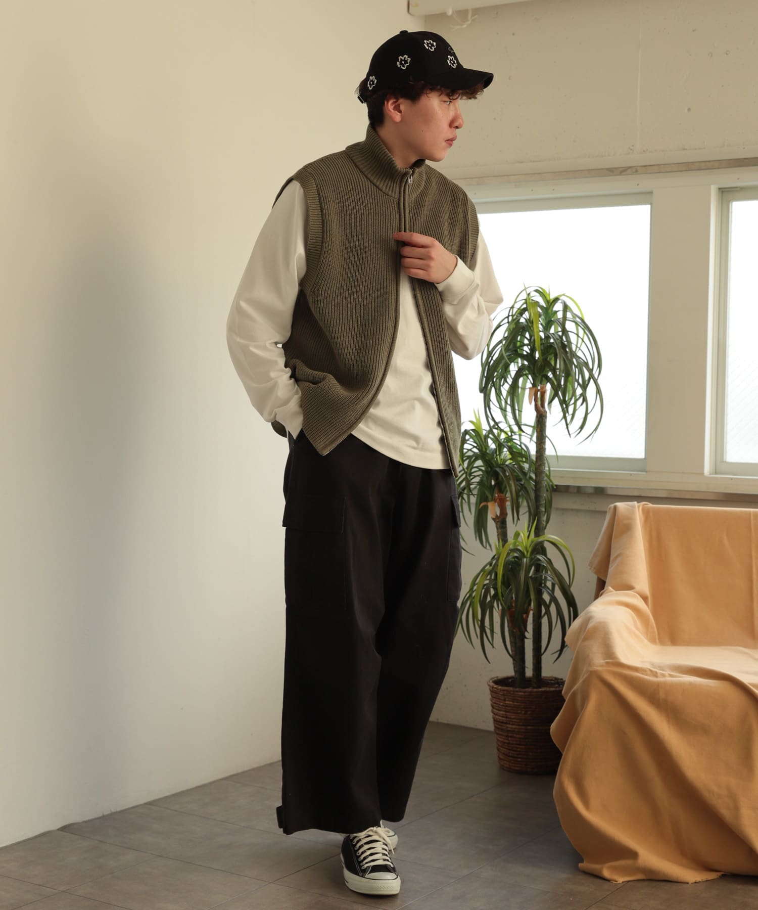 身長：182cm サイズ：L