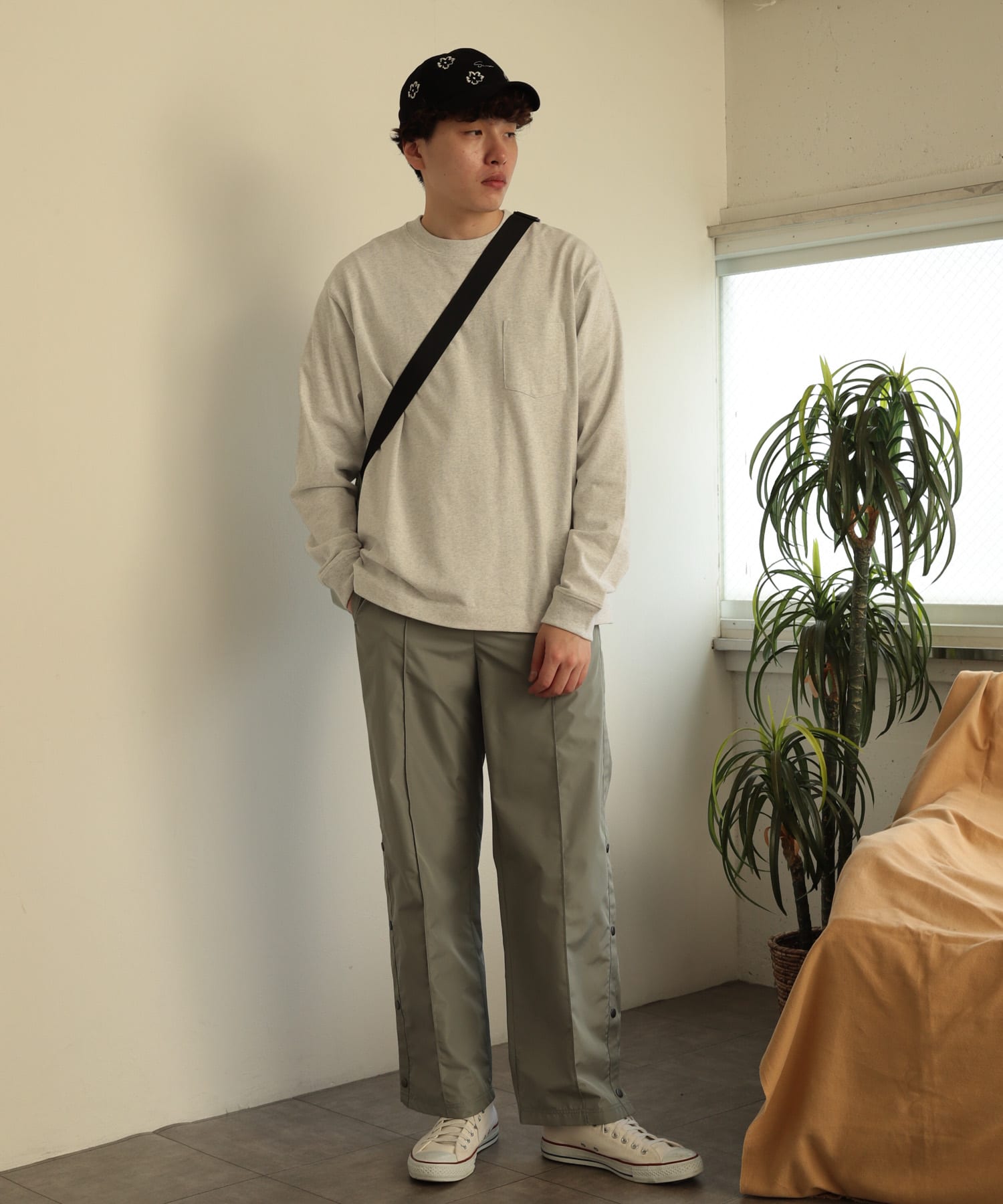 身長：182cm サイズ：L