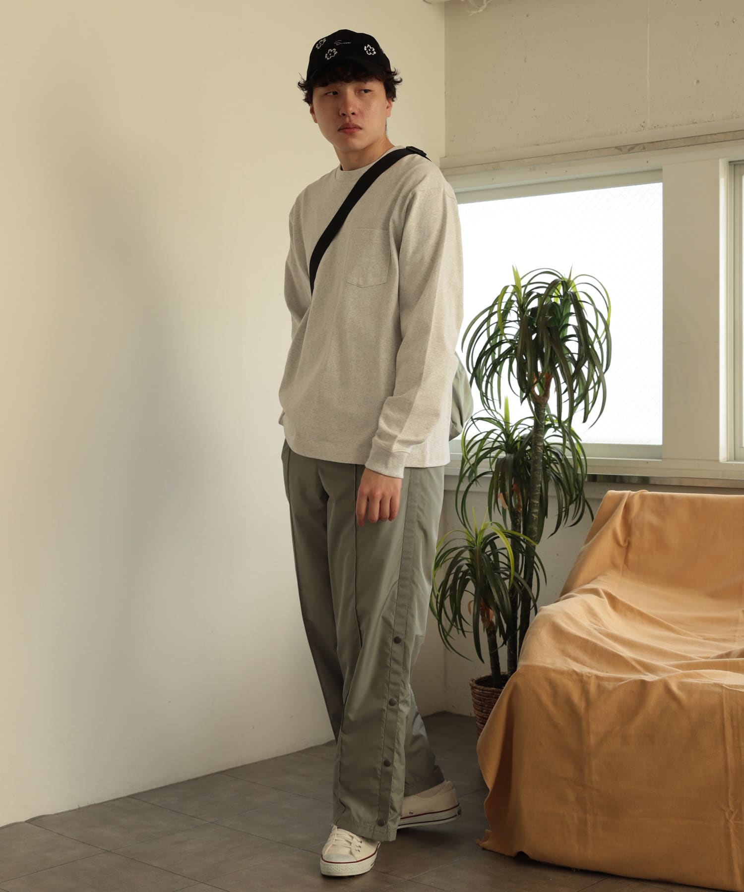 身長：182cm サイズ：L