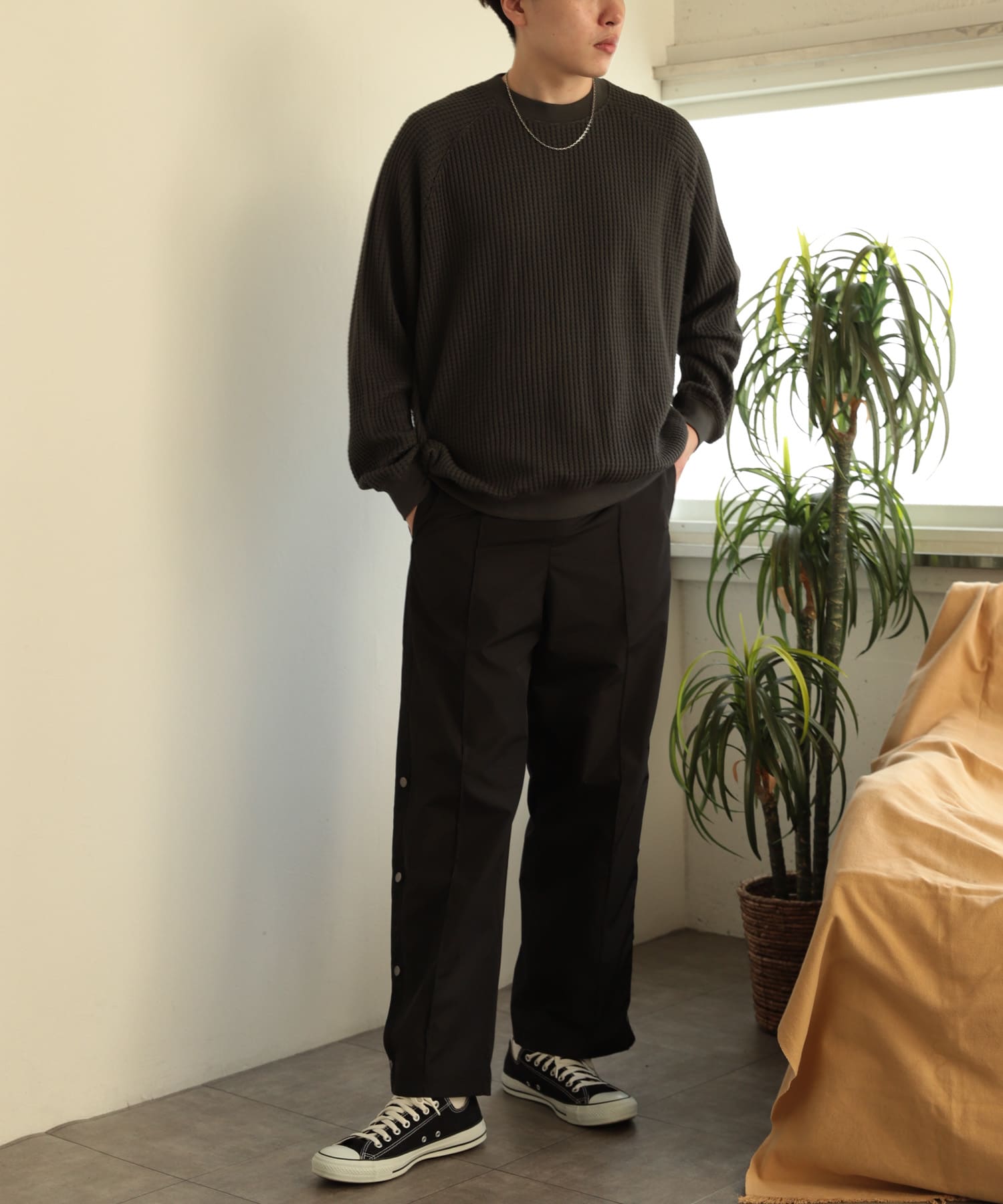 身長：182cm サイズ：L