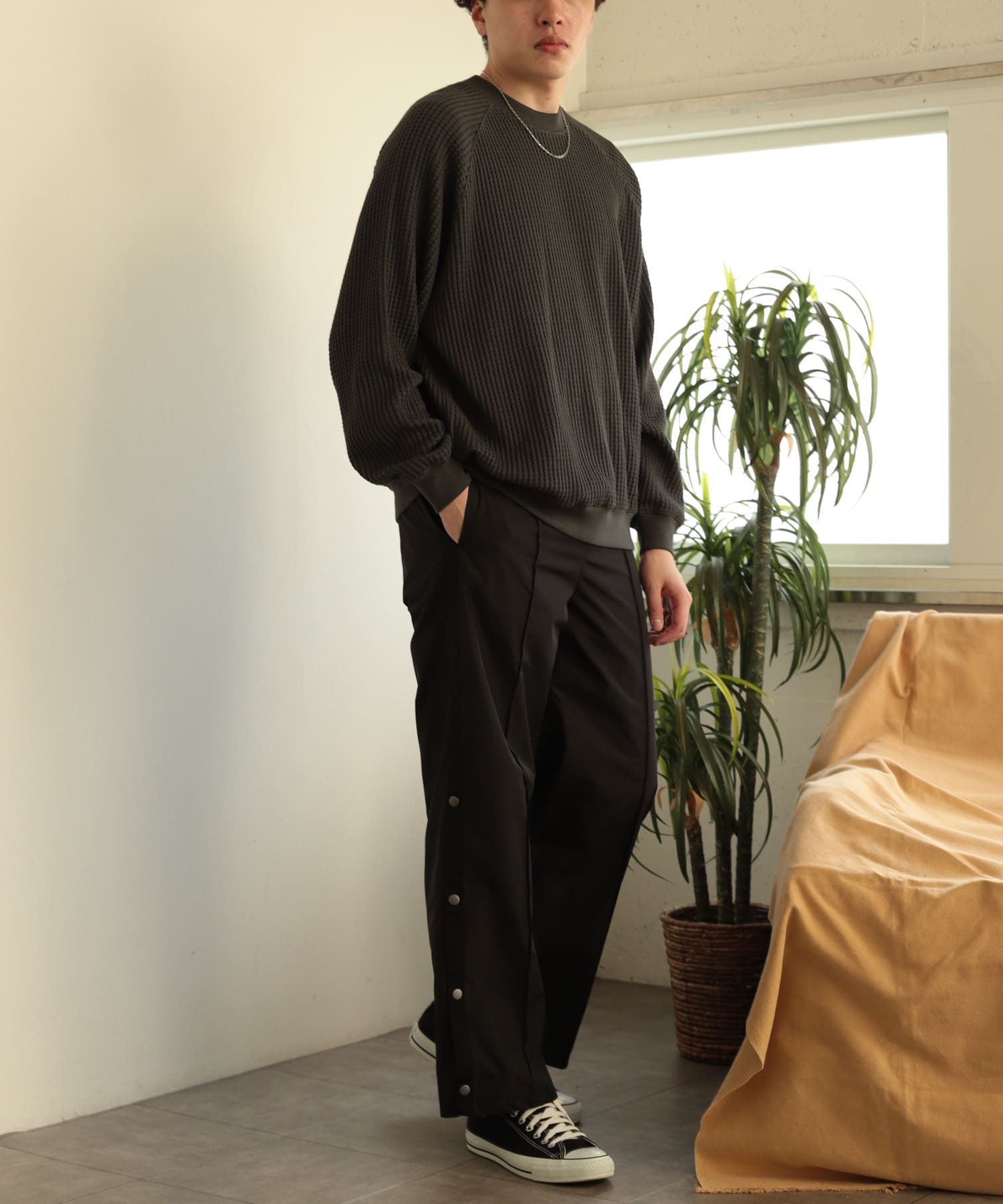 身長：182cm サイズ：L