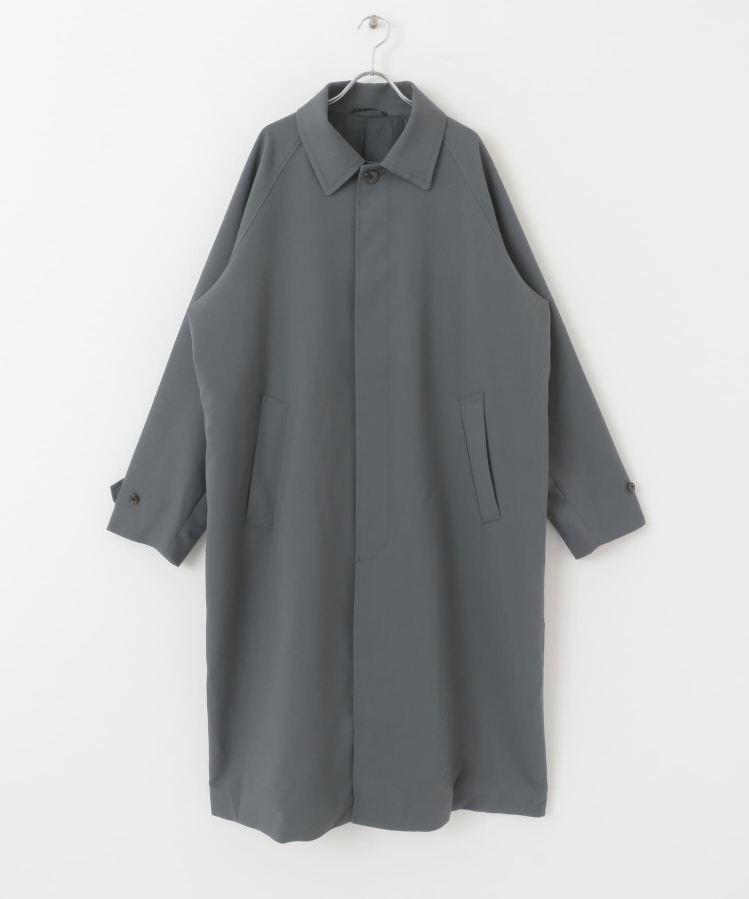 『ユニセックス』バルマカーンルーズコート BLUE M