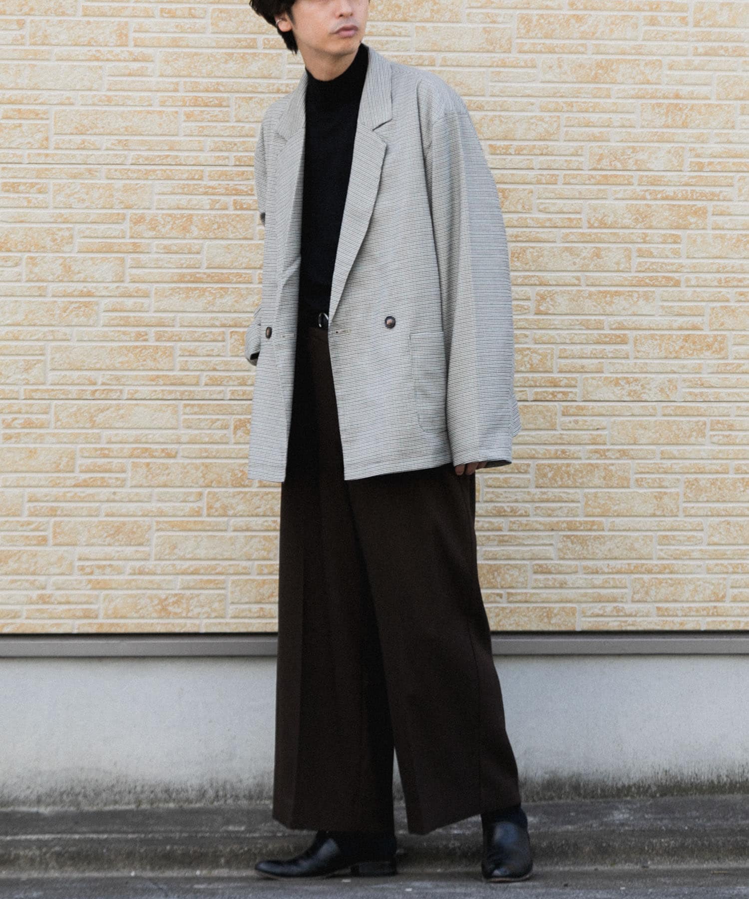 身長：181cm サイズ：L