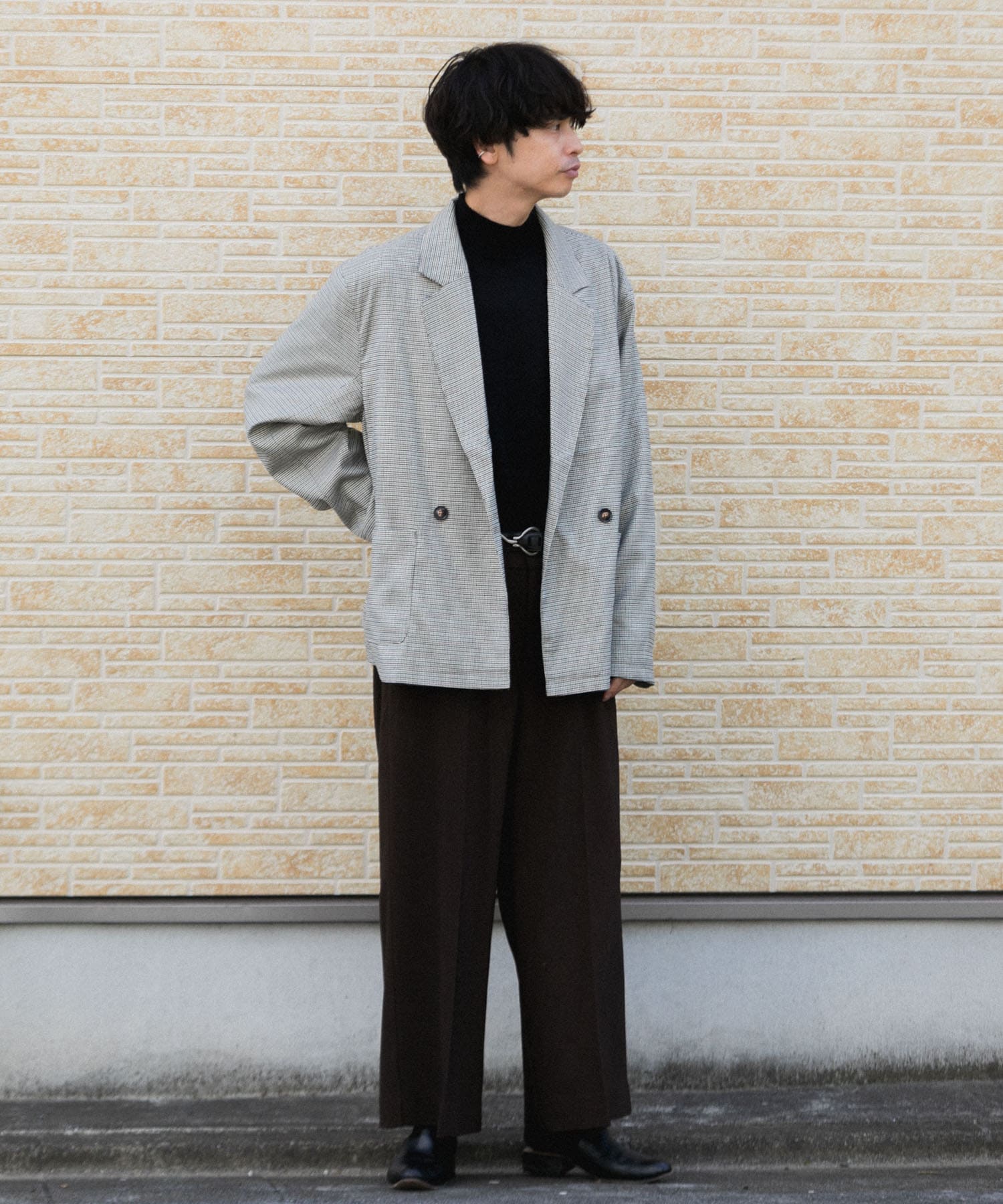 身長：181cm サイズ：L