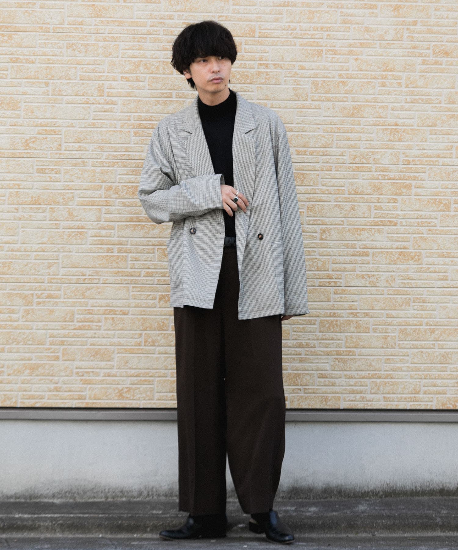 身長：181cm サイズ：L