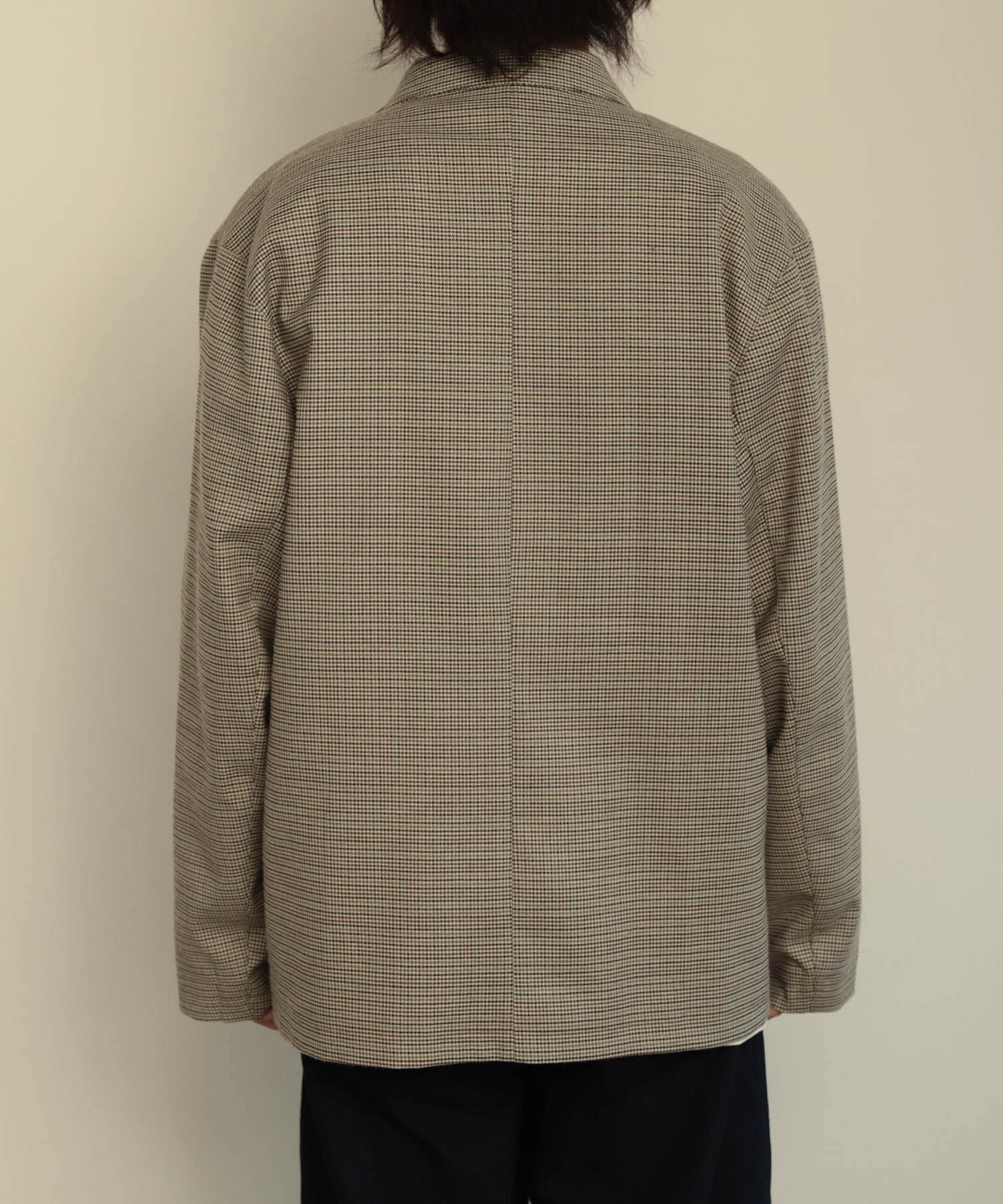 新品　URBAN RESEARCH チェック柄ノーカラージャケット　ダブルボタン URBAN RESEARCH｜ツイードノーカラージャケット | Rakuten