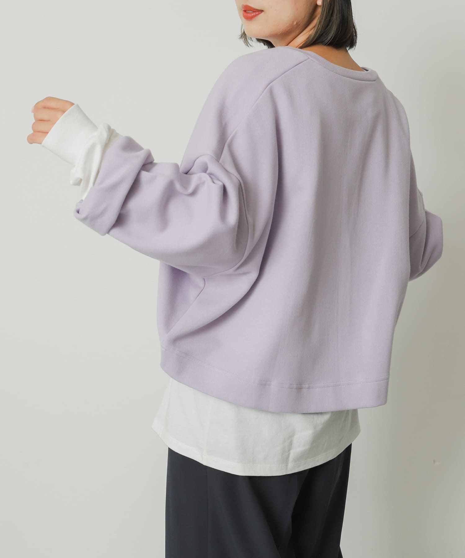 身長：158cm サイズ：one