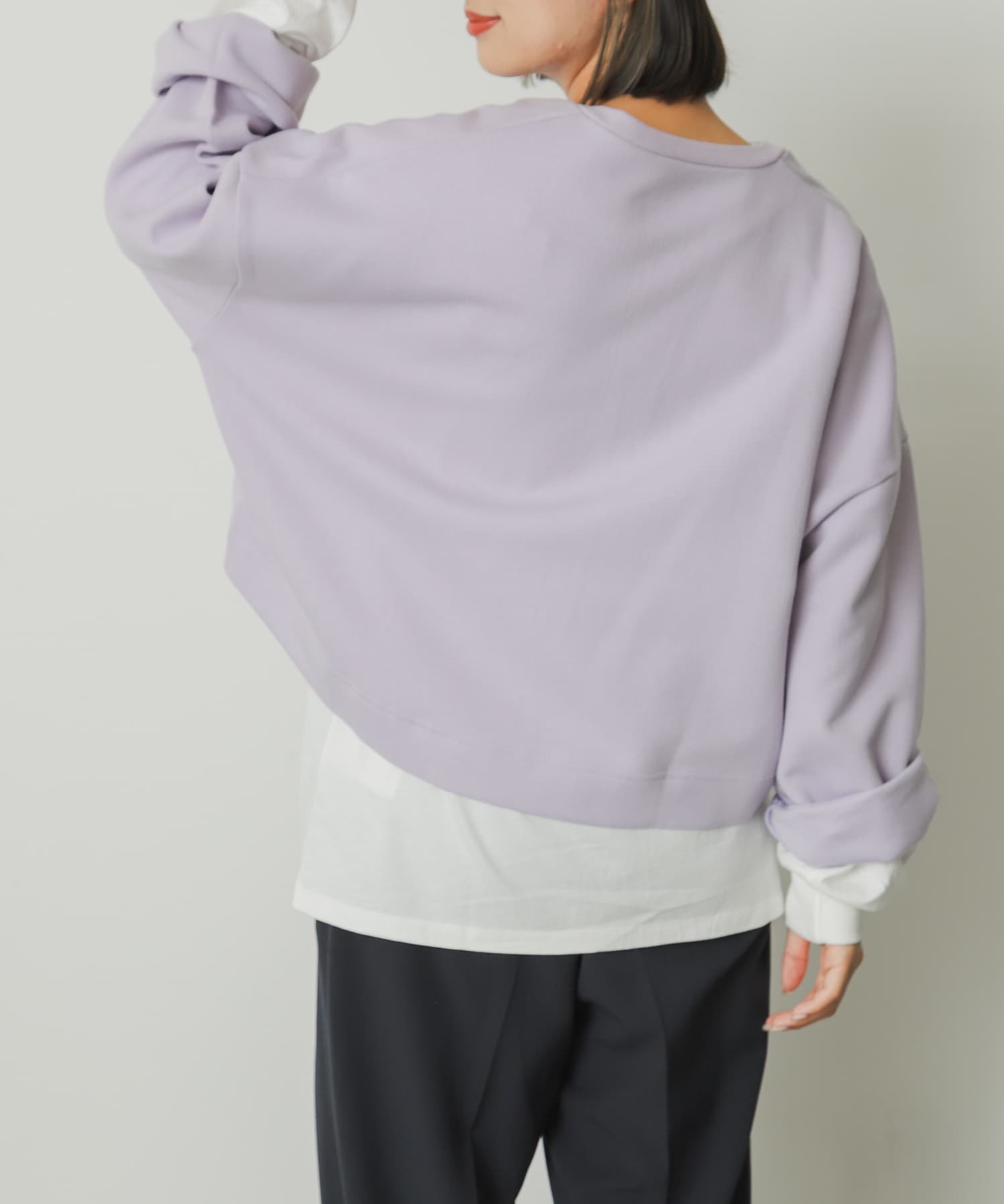 身長：158cm サイズ：one