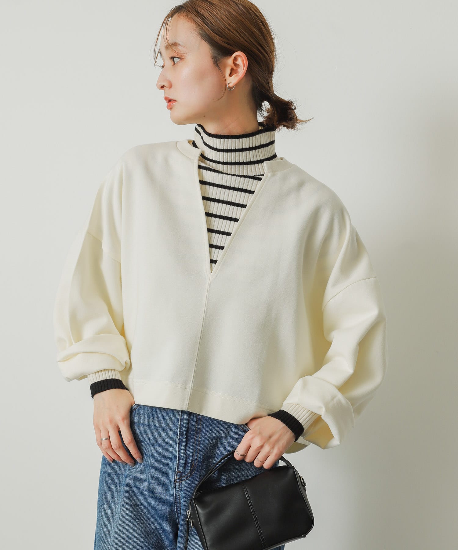 身長：169cm サイズ：one