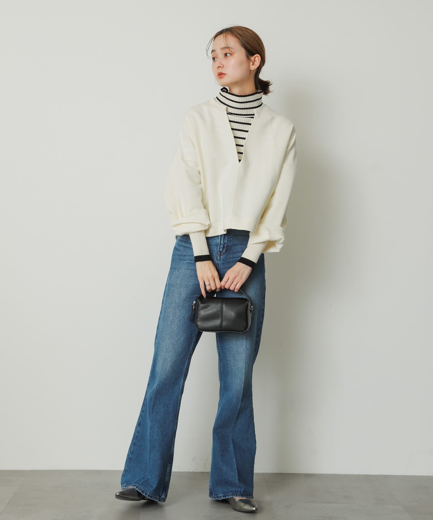 身長：169cm サイズ：one