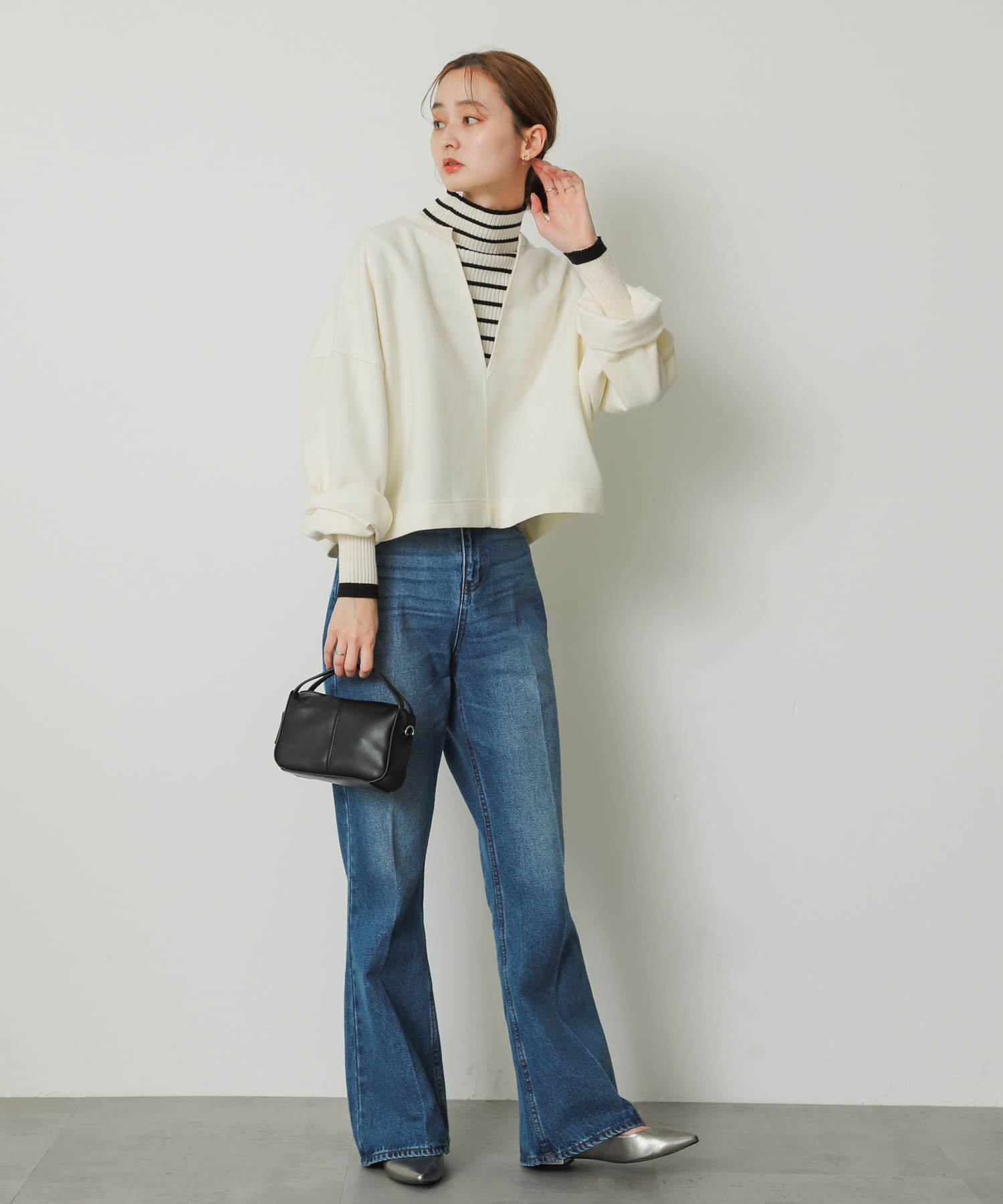 身長：169cm サイズ：one