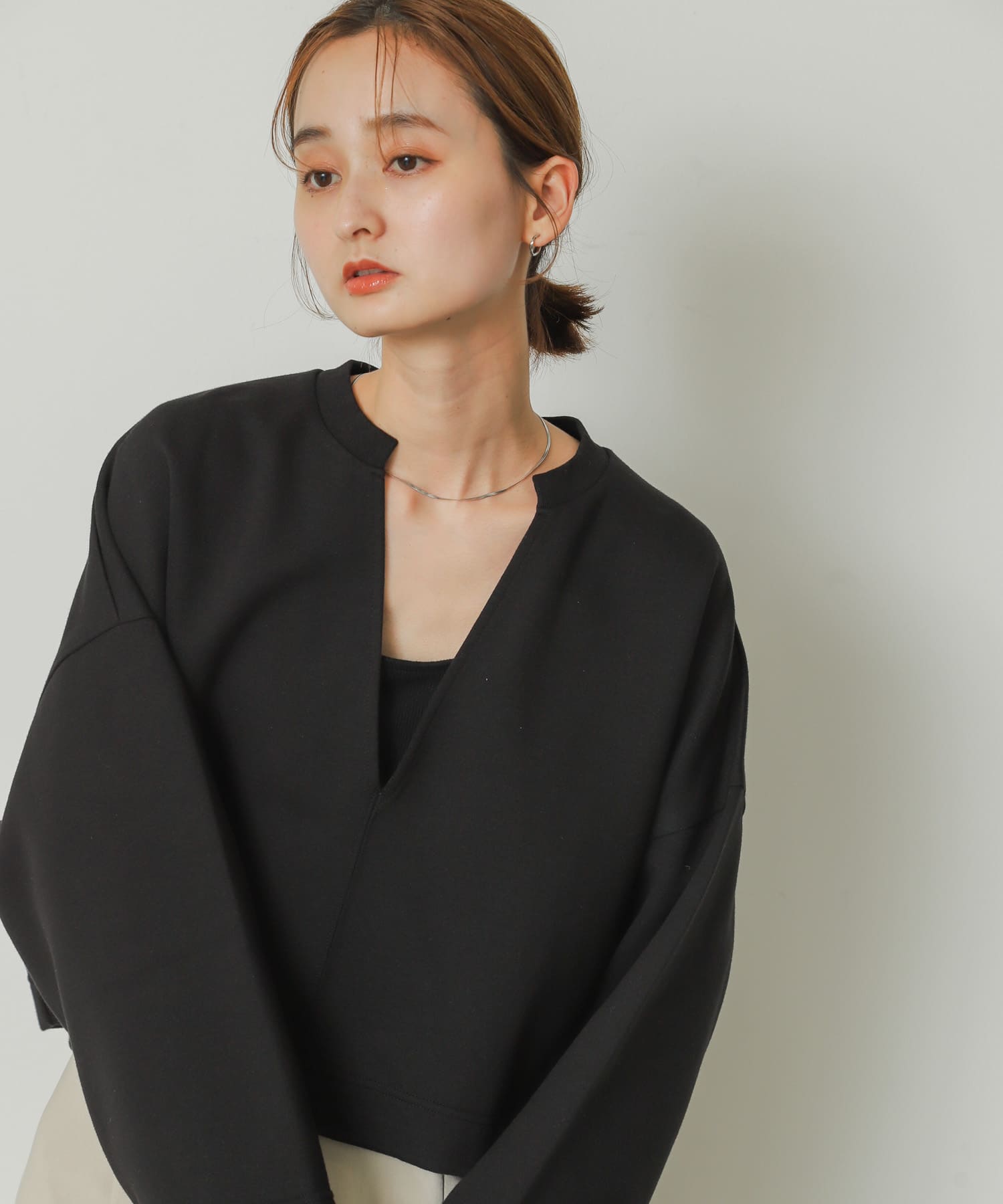 身長：169cm サイズ：one
