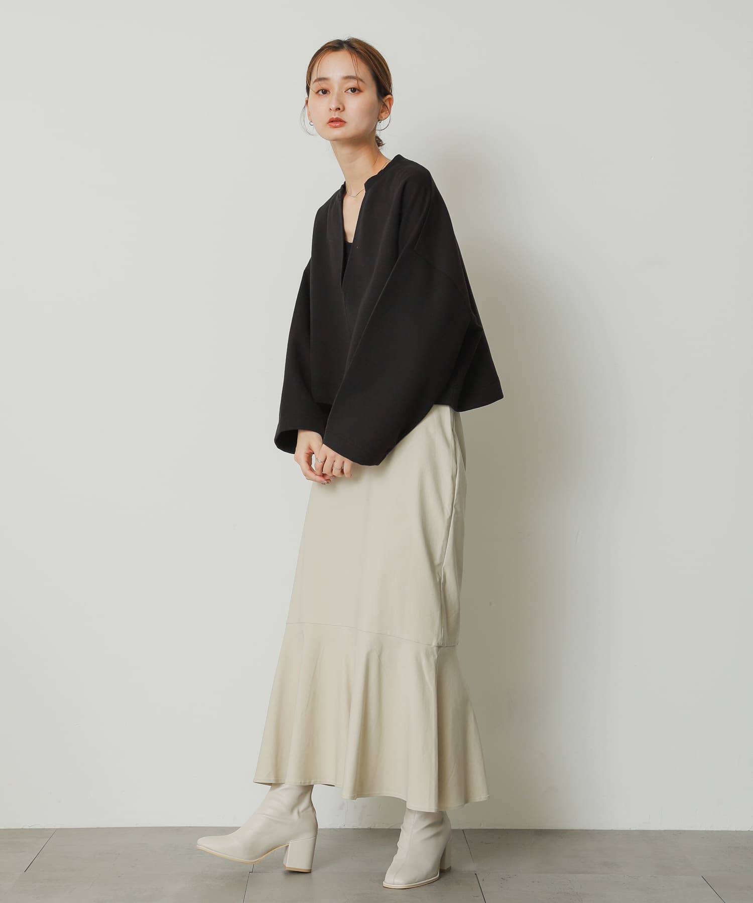身長：169cm サイズ：one