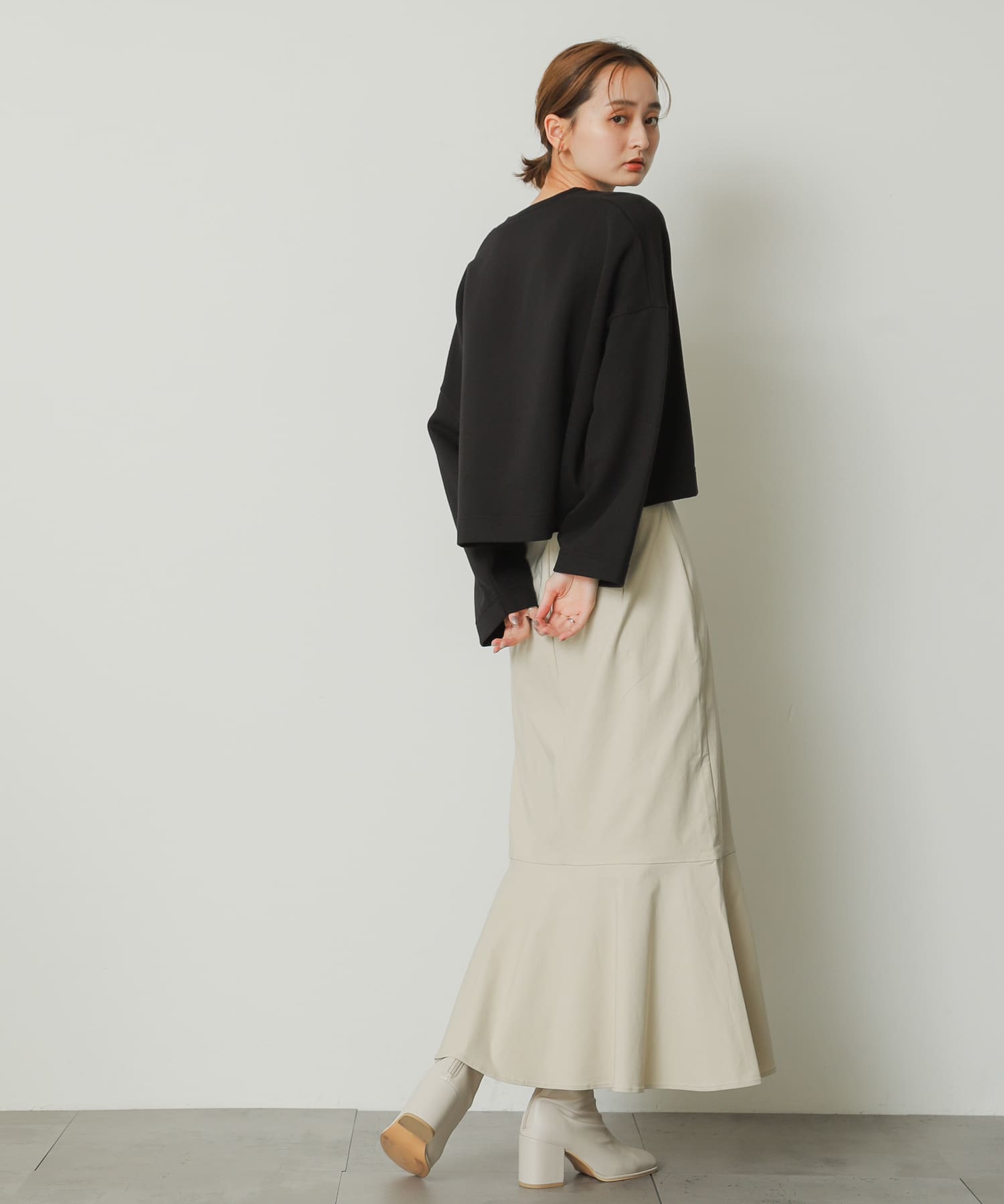 身長：169cm サイズ：one