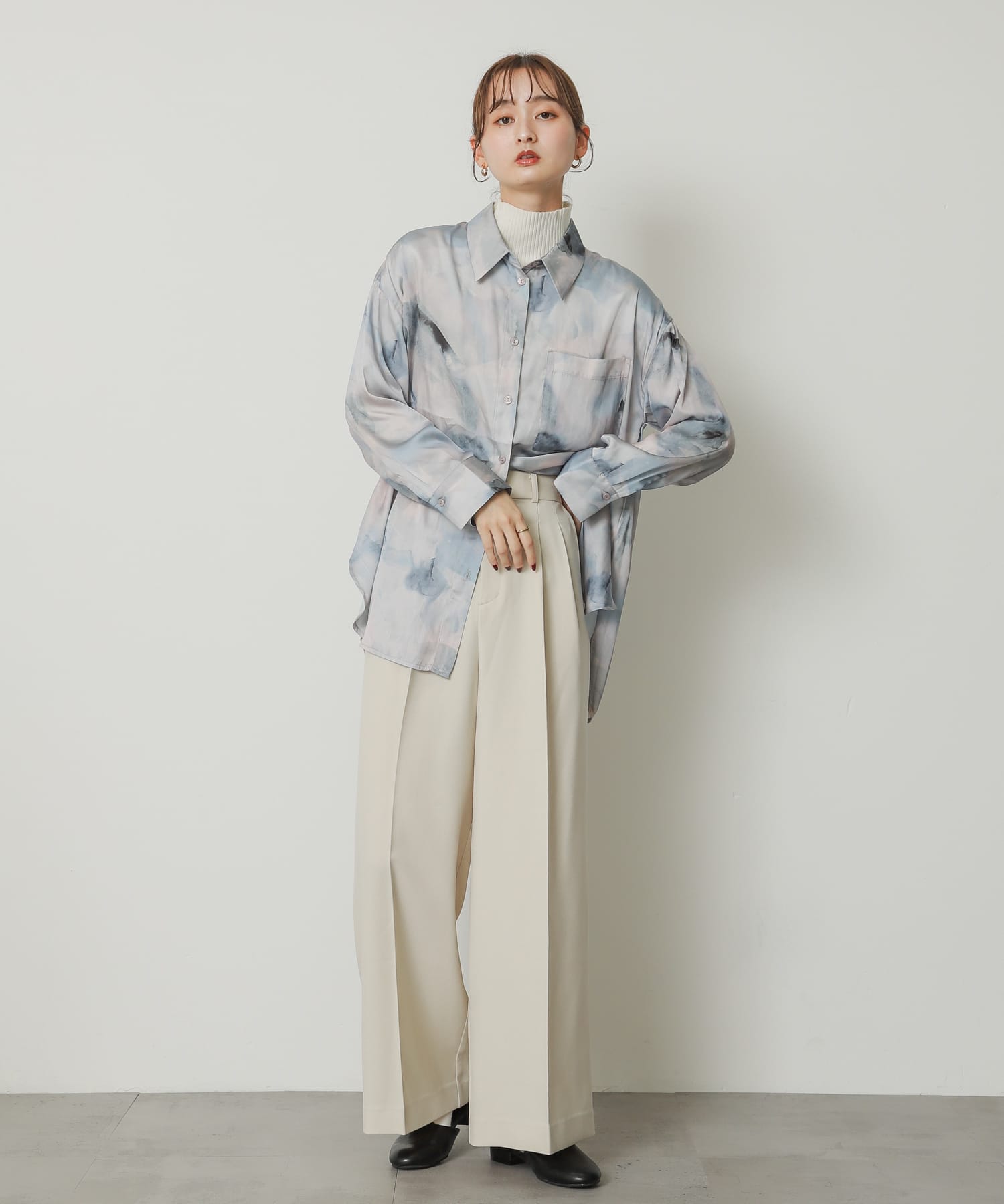 身長：169cm サイズ：one