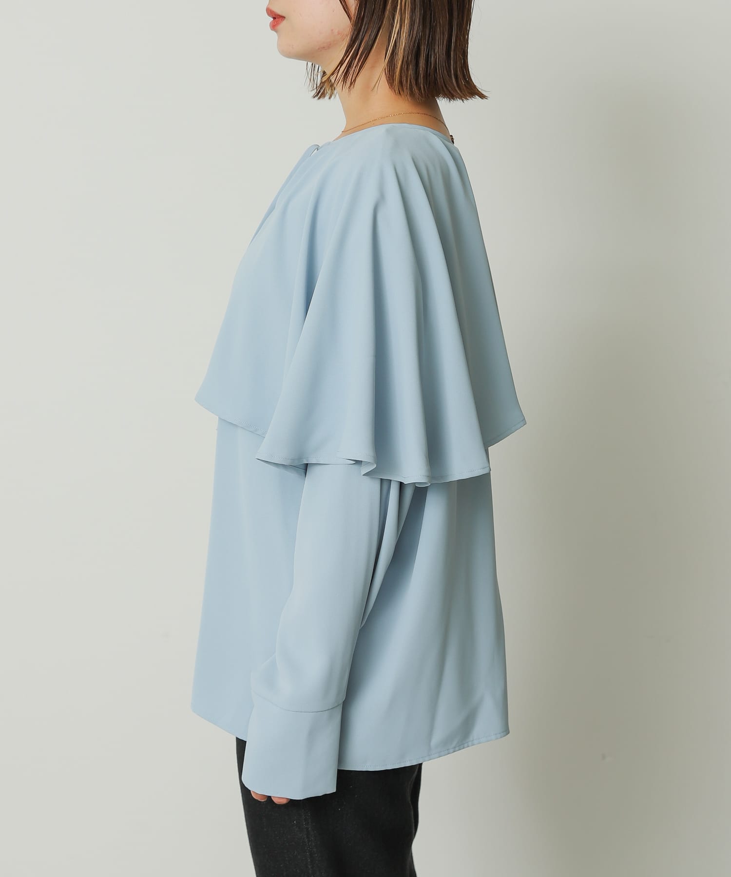 身長：158cm サイズ：one
