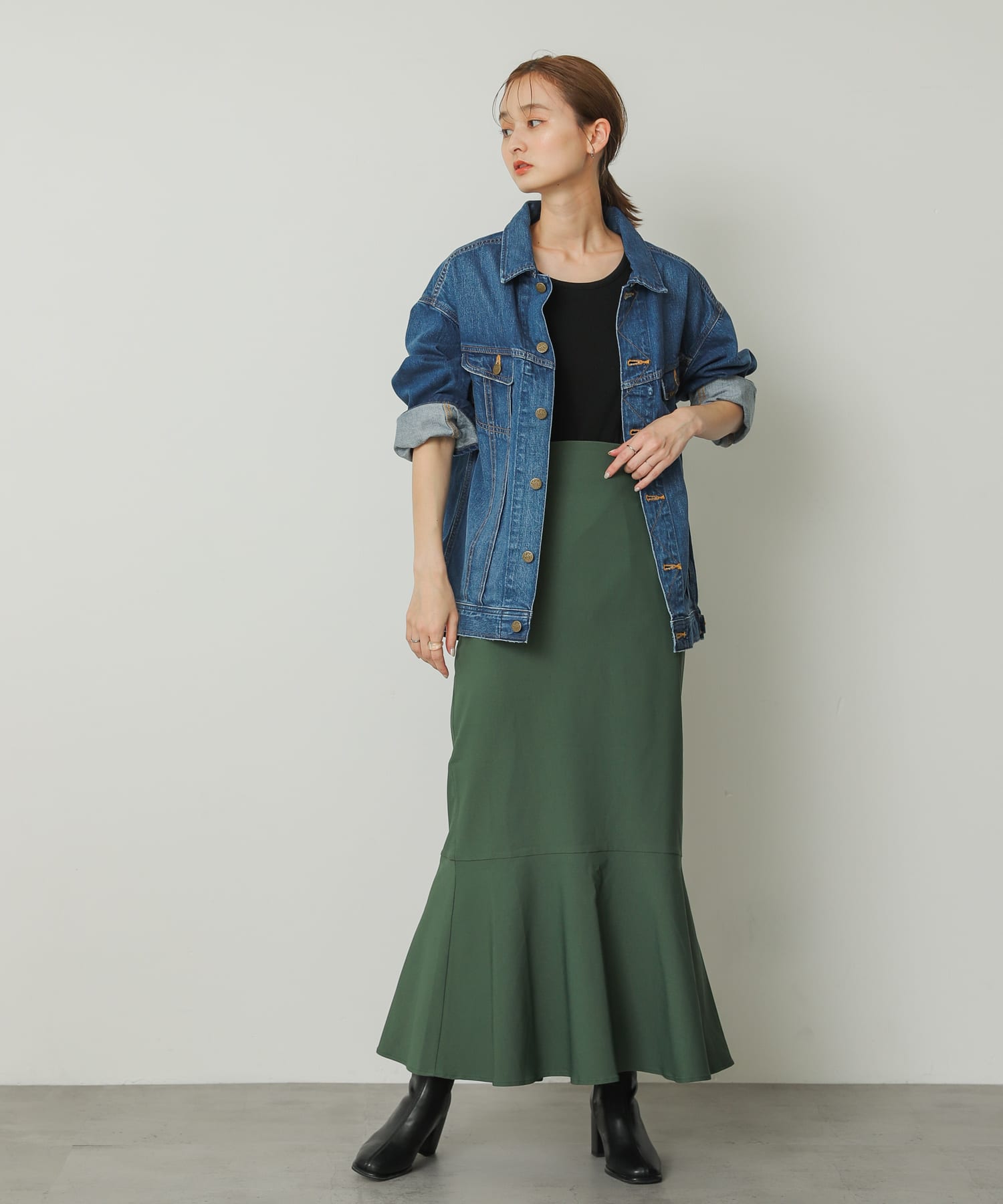 身長：169cm サイズ：L