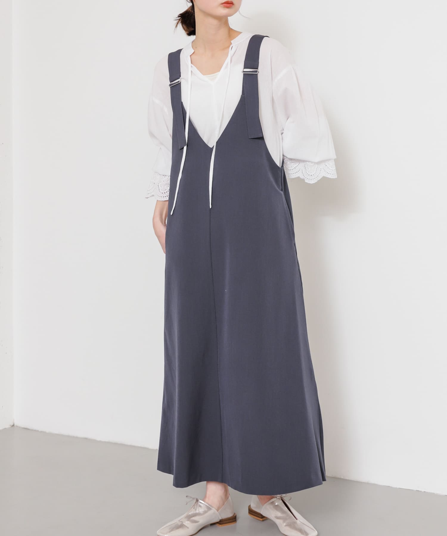 身長：169cm サイズ：one